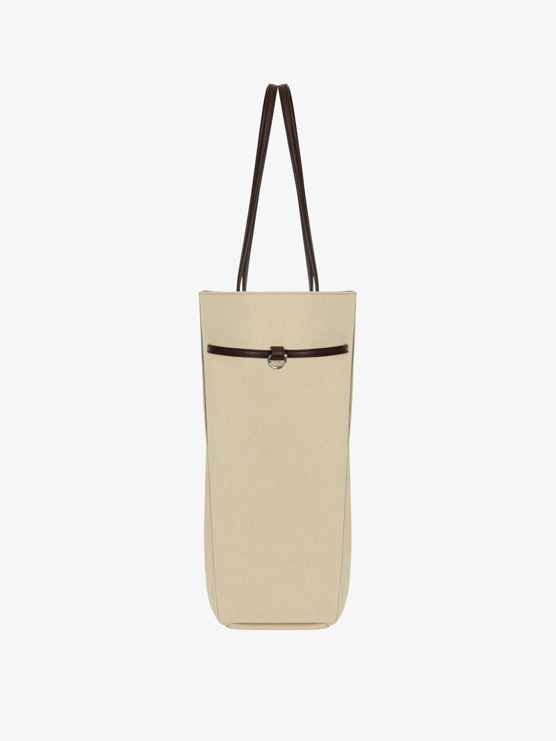 LARGE VOYOU TOTE BAG IN CANVAS 4