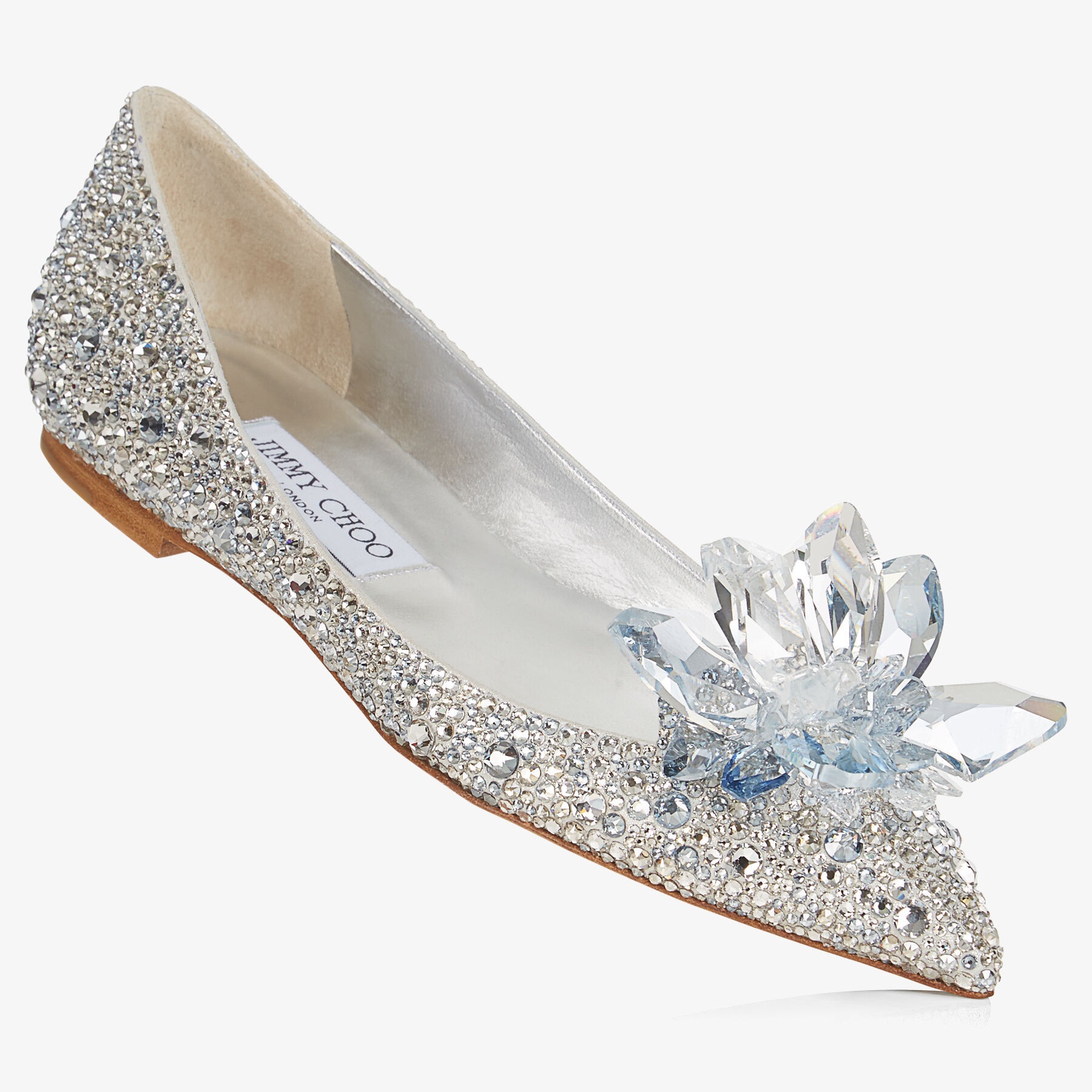 Attila
Crystal Covered Pointy Toe Flats - 4