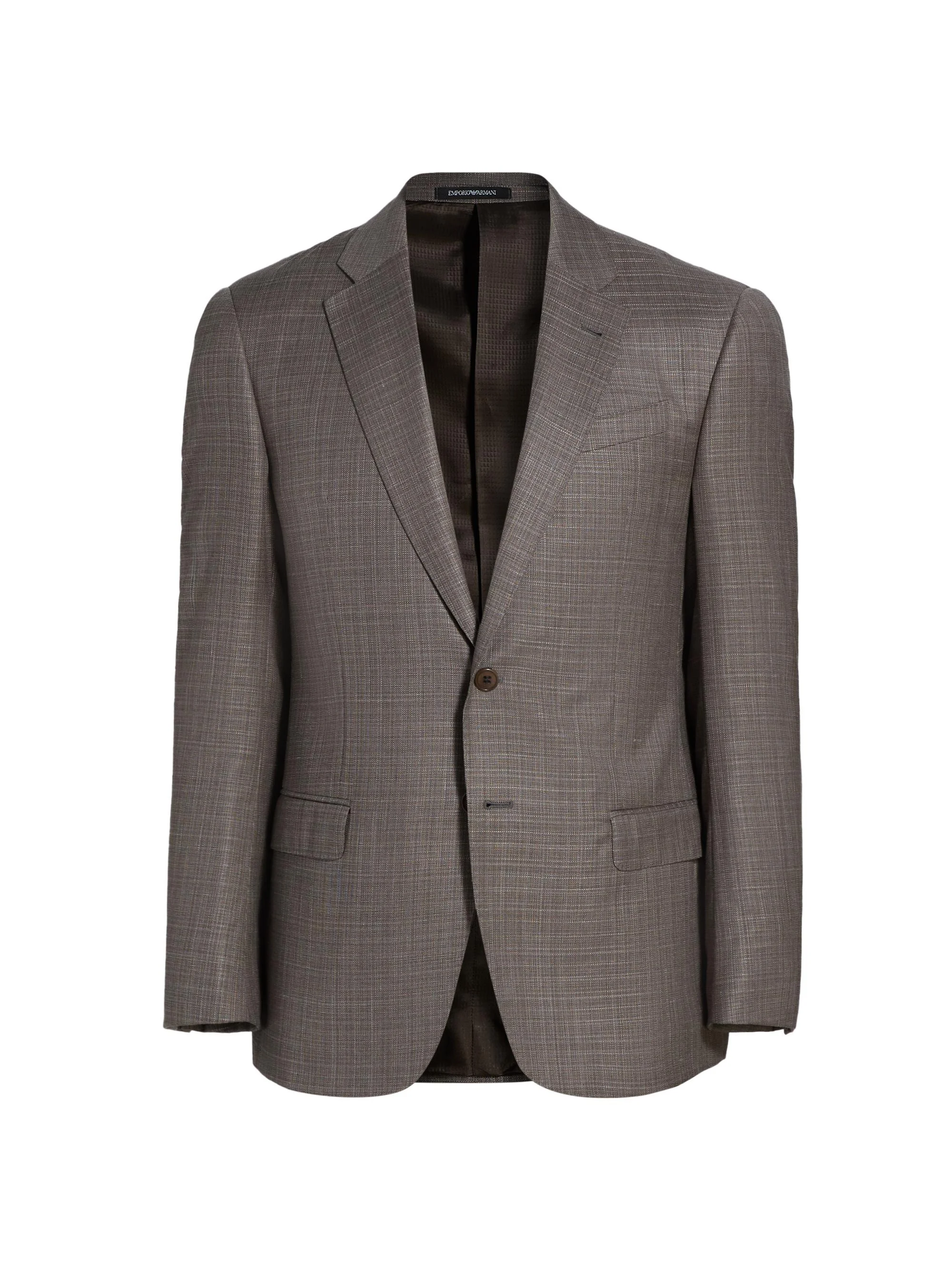 Men's Wool-Linen-Silk Blend Sport Coat - Tan - 1