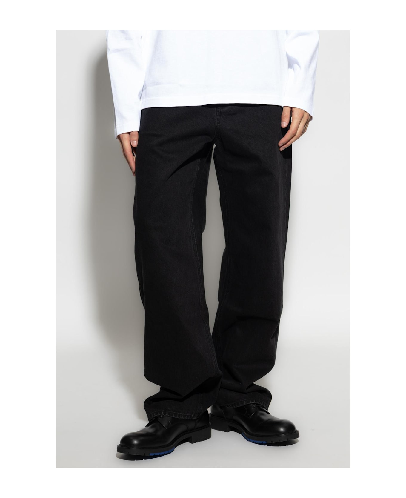 Jacquemus Jeans With Logo - 3