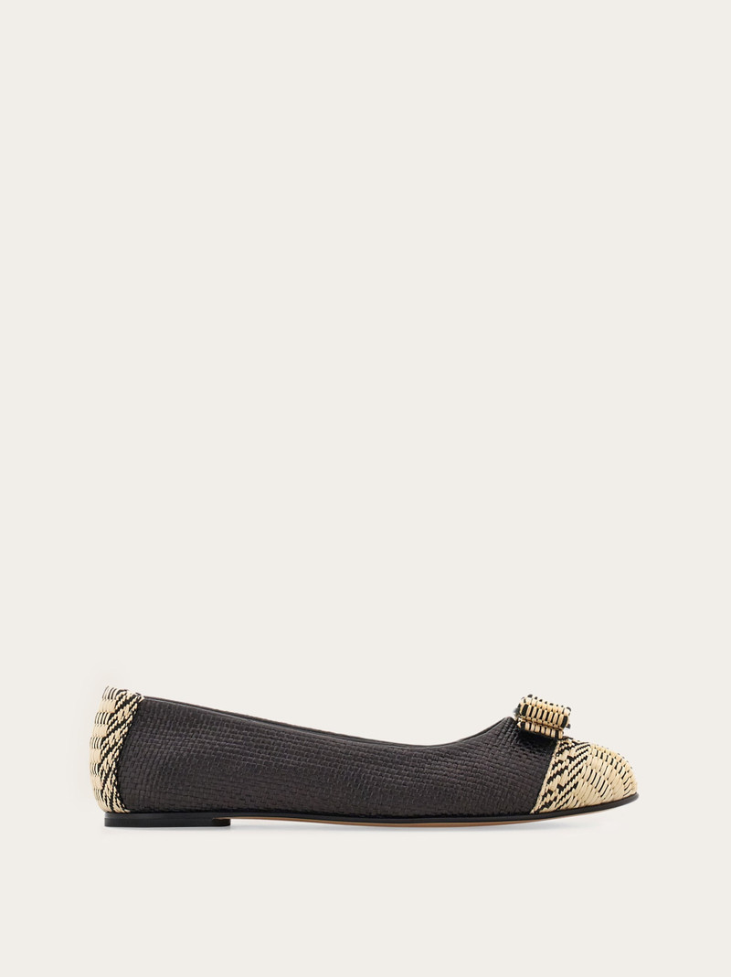 Raffia Varina ballet flat 1