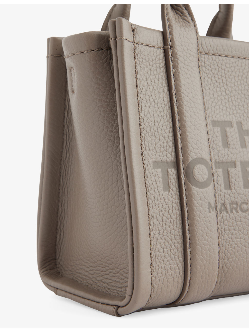 The Mini Leather Crossbody Tote Bag - 4