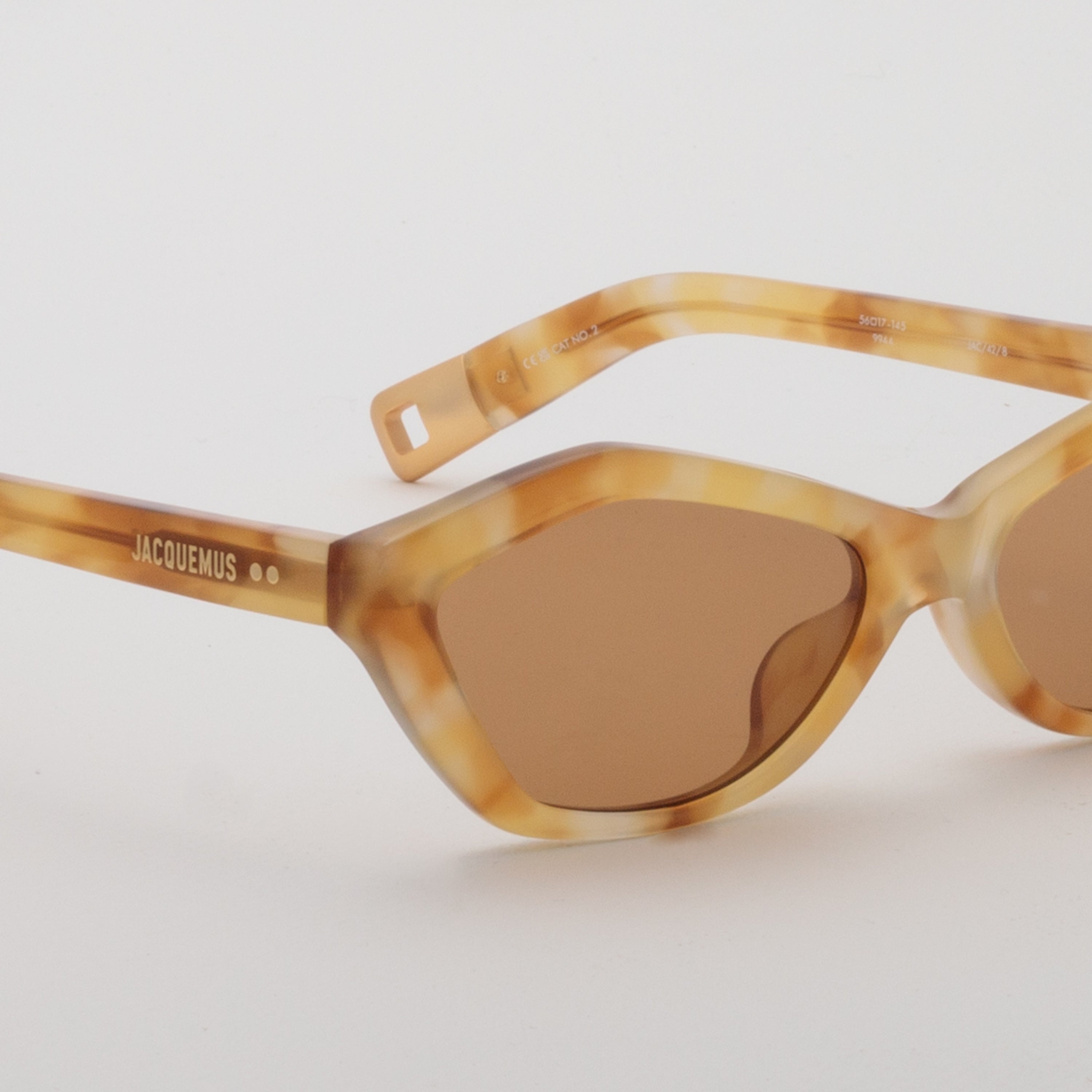 Bambino Angular Sunglasses in Beige - 3