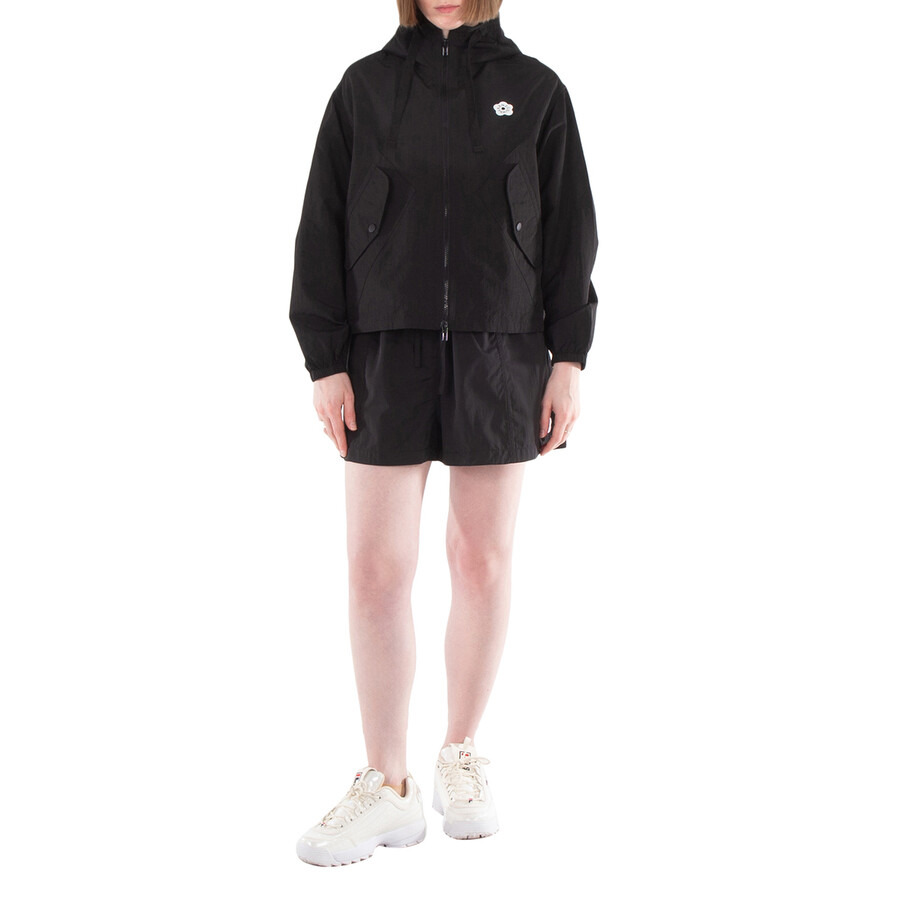 Kenzo Drawstring Hood Long Sleeve Jacket - 3