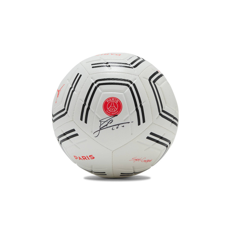 Pre-Owned Nike Paris Saint-Germain Aerowtrac Soccer Ball Signed by Lionel Messi 'White' 1