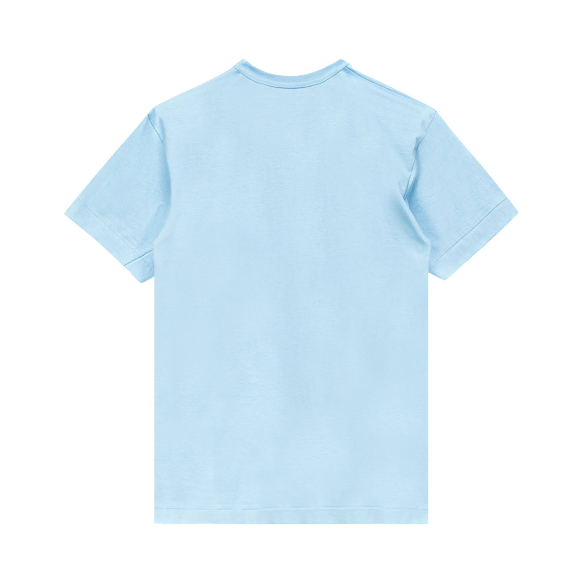 Comme des Garçons PLAY Big Dot Heart T-Shirt 'Blue' - 2