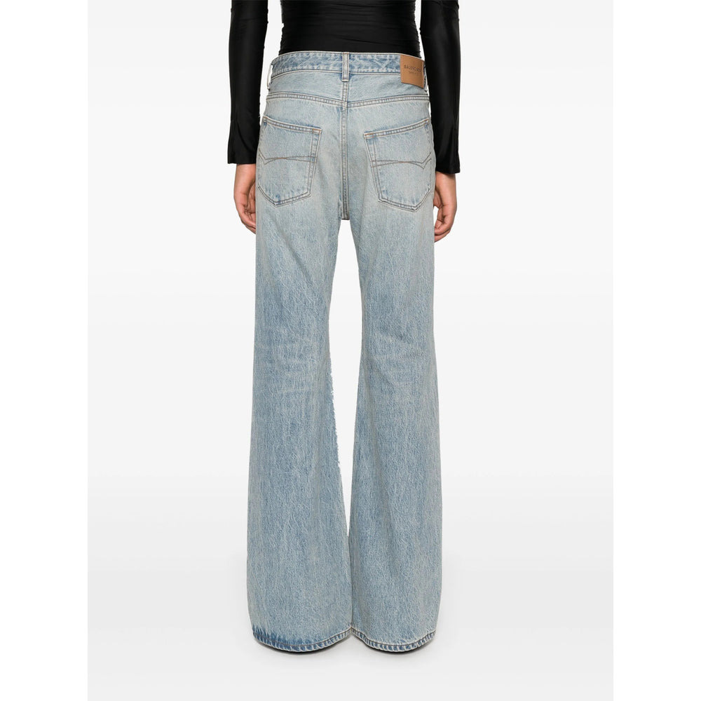 Balenciaga Blue Denim - Flared Jeans Women - 2
