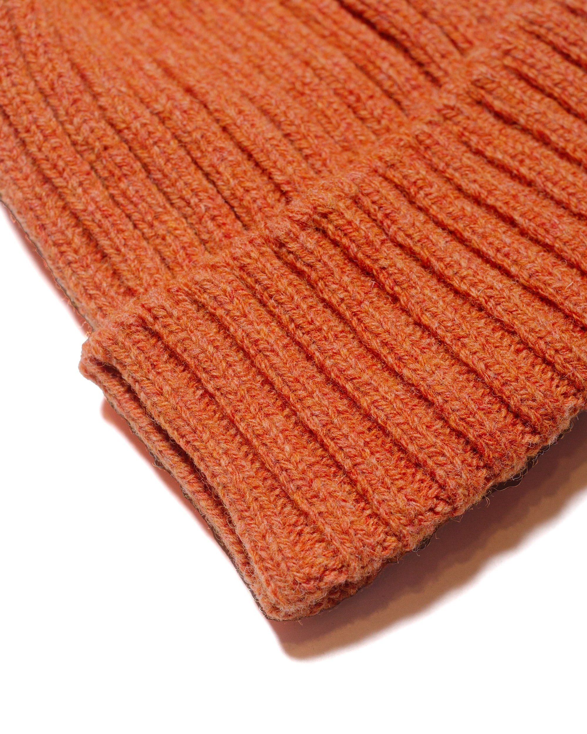 Wool Watch Cap Orange - 2