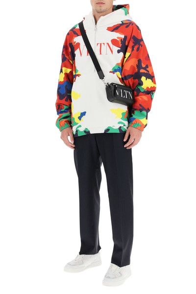 Valentino CAMOU7 PRINT NYLON ANORAK outlook