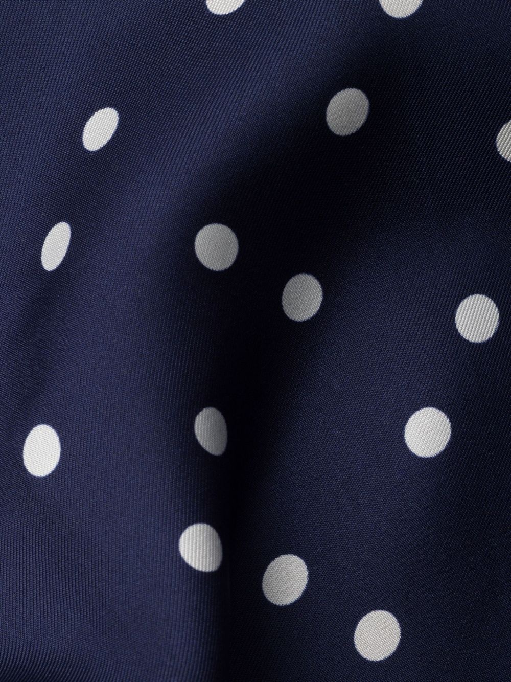 printed silk twill scarf - 3