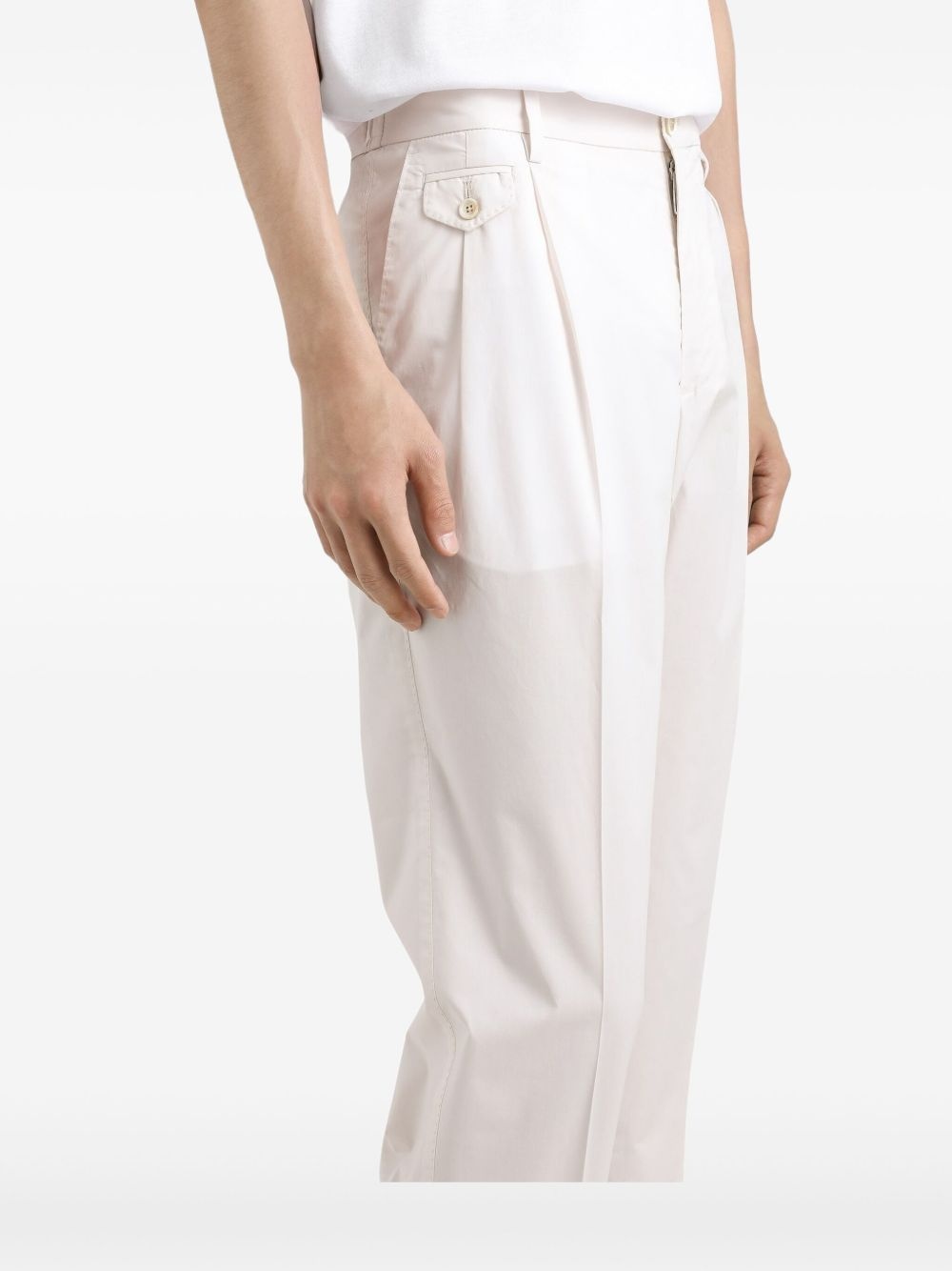 straight-leg trousers - 5