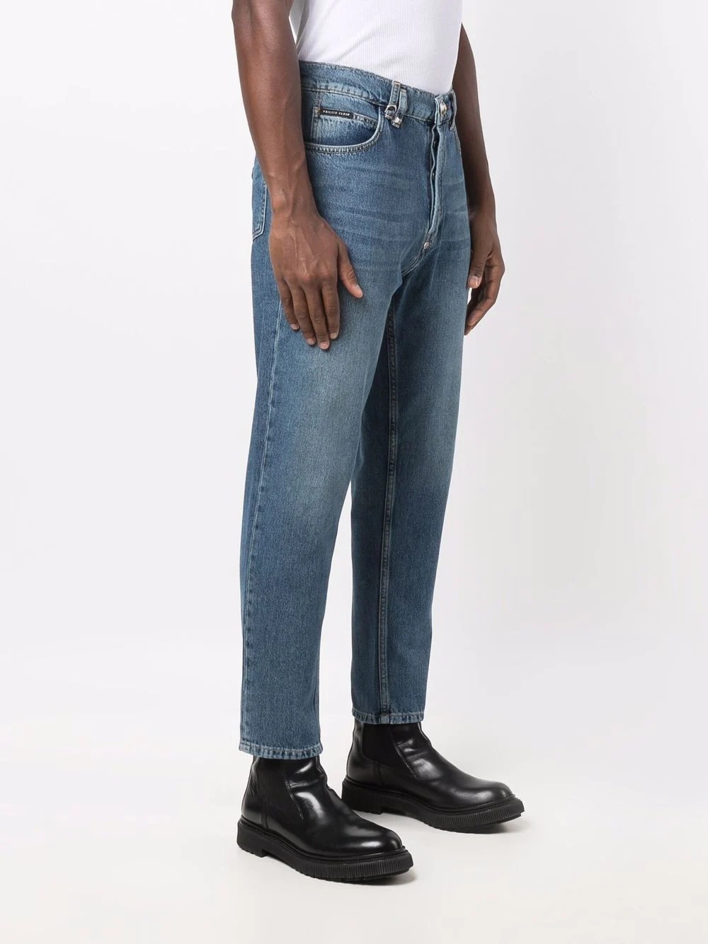 carrot-cut Iconic Plein jeans - 3