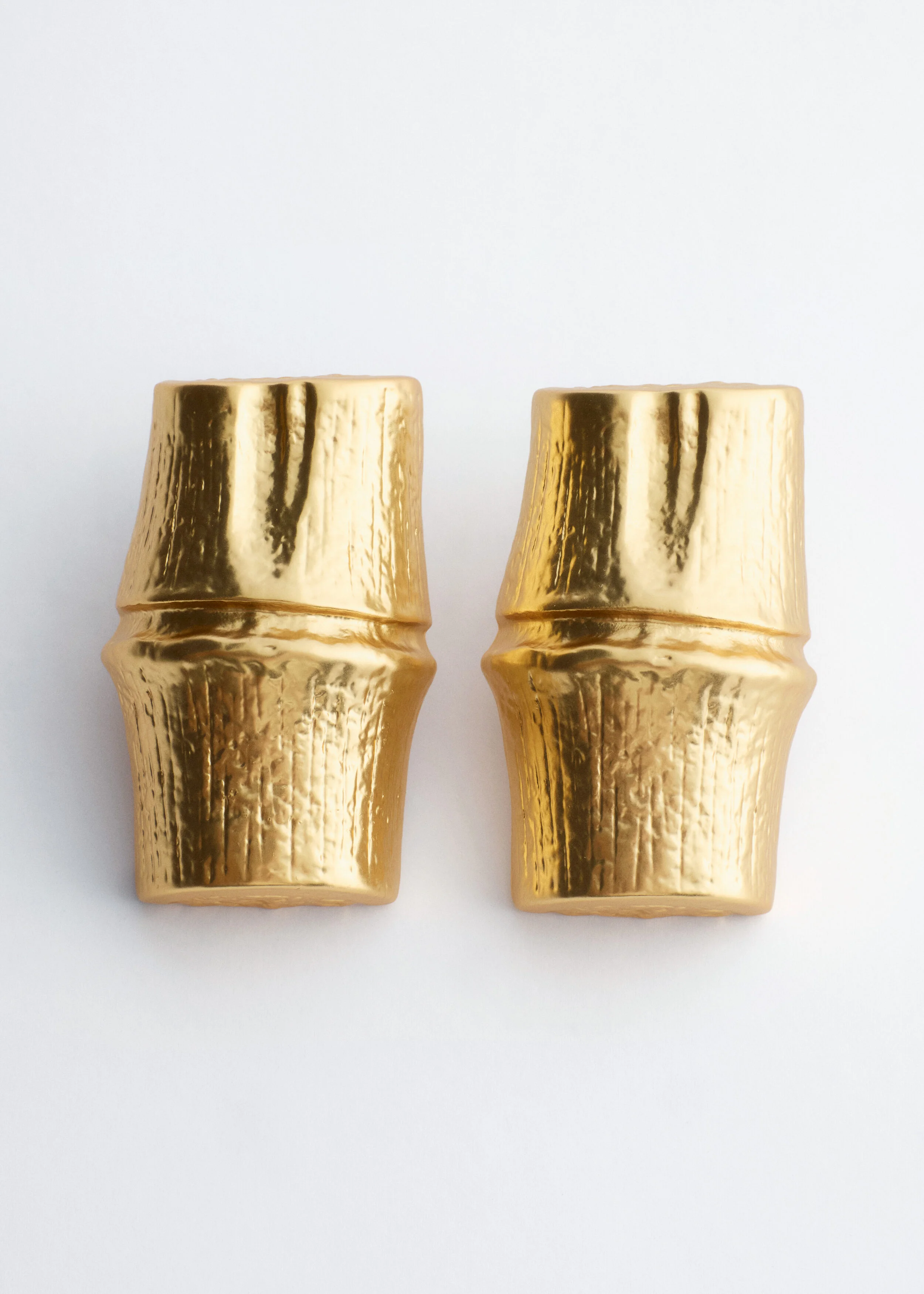 Sculpted Earrings - 1