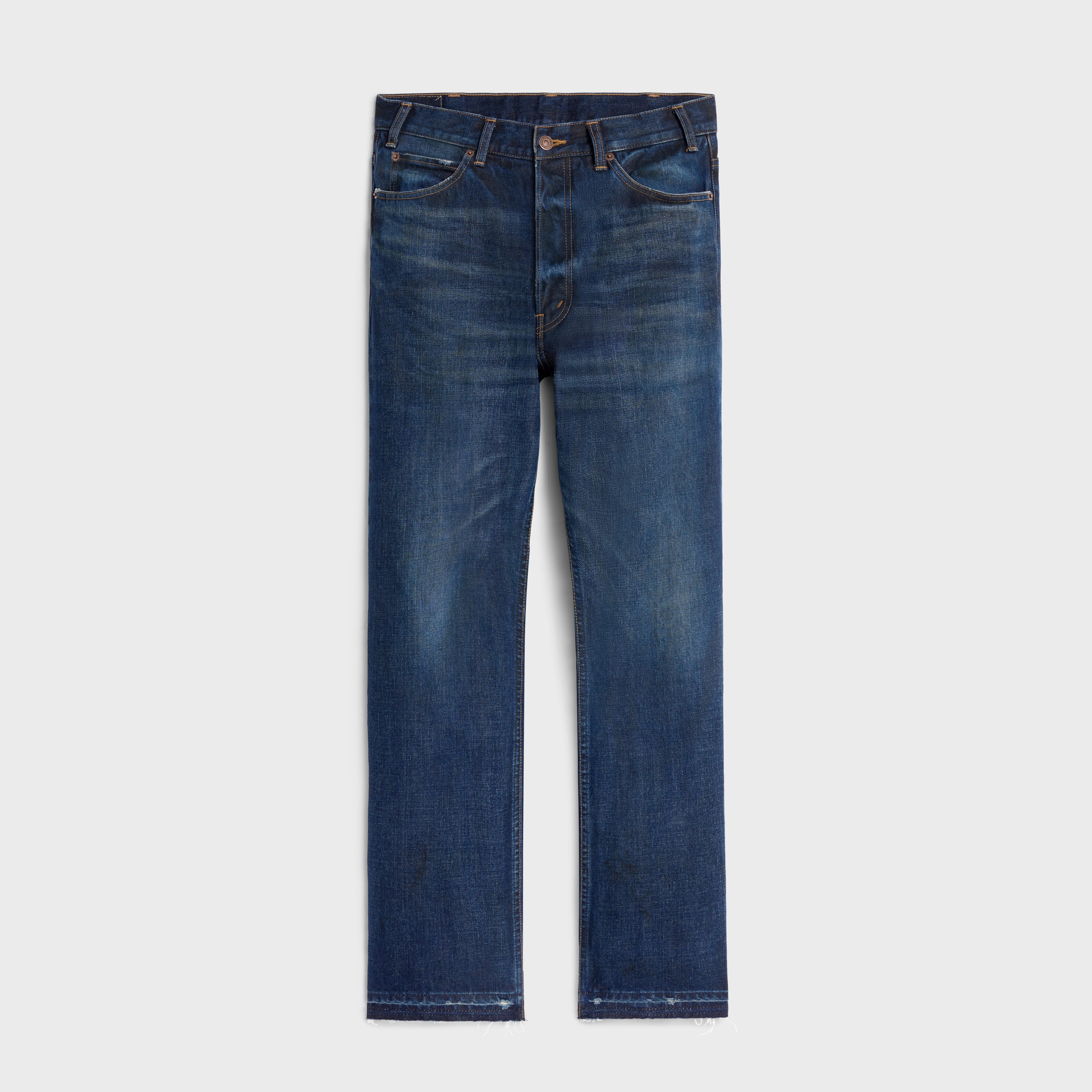 wesley jeans in indigo dark stone denim - 1