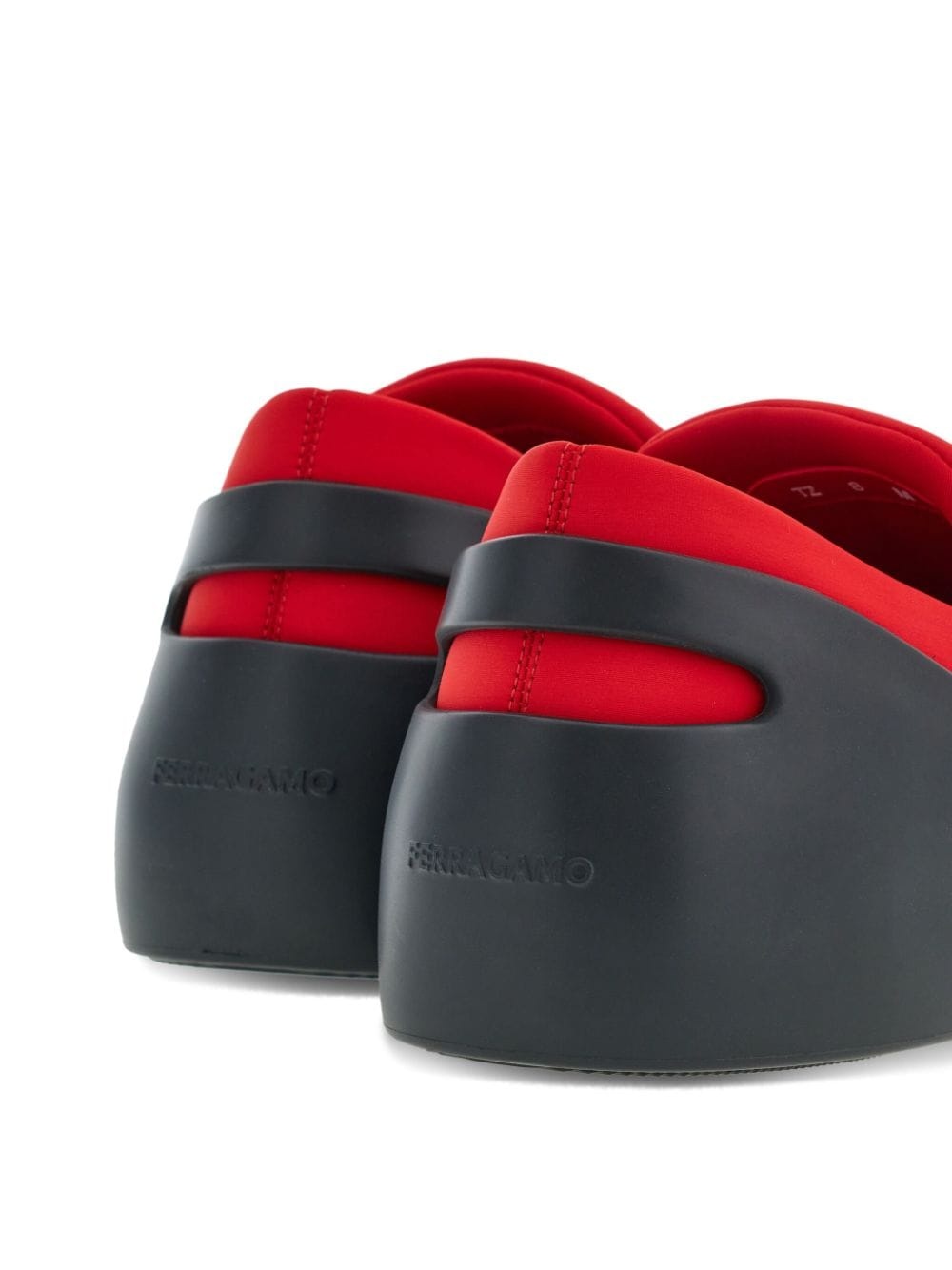 Hybrid logo-patch panelled sneakers - 3