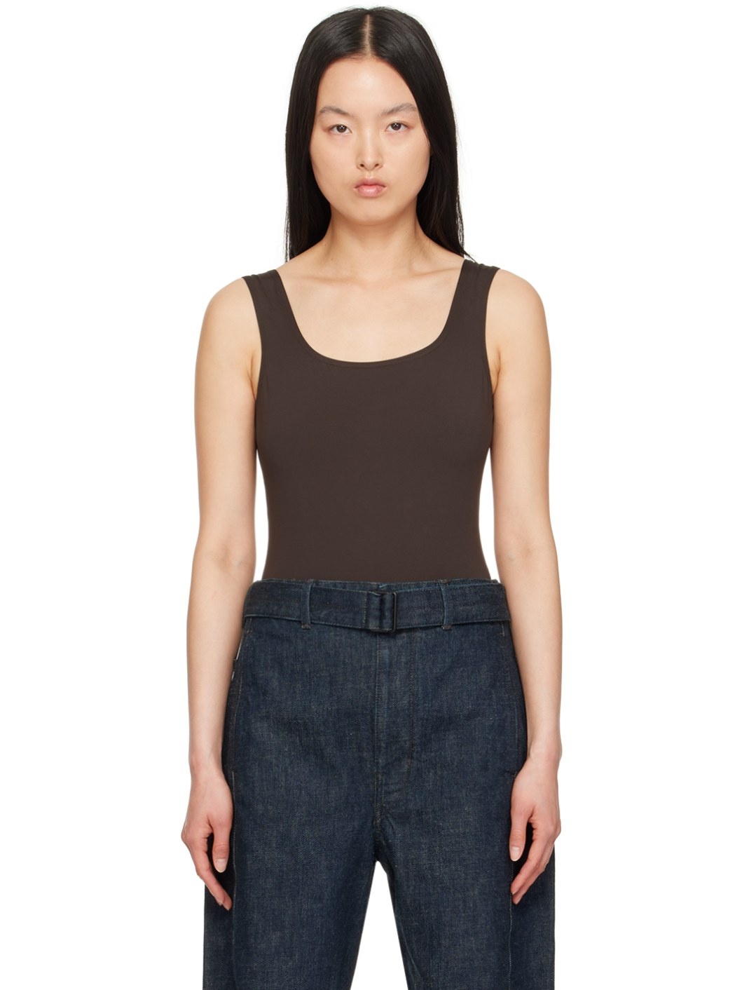 Brown Karla Bodysuit - 1