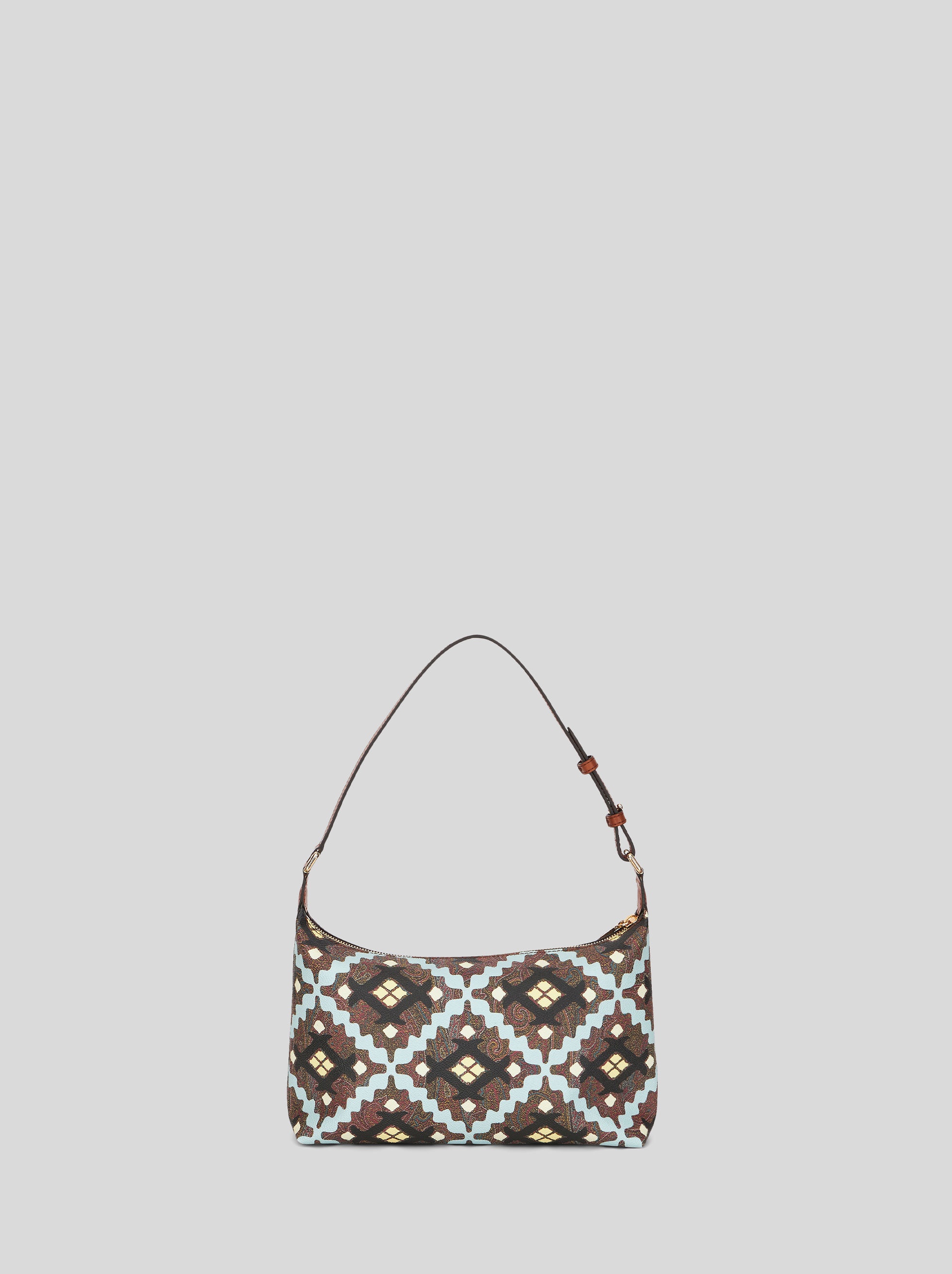MEDIUM PAISLEY SHOULDER BAG WITH GEOMETRIC PRINT - 3