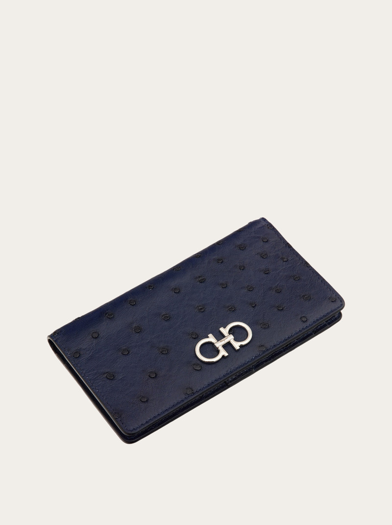 FERRAGAMO Gancini continental wallet outlook