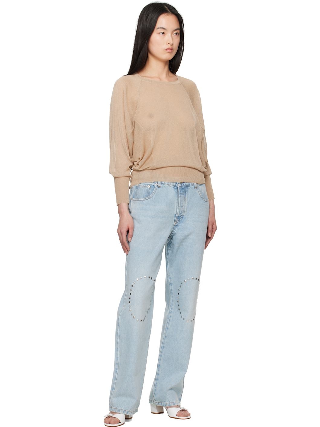 Beige Safi Sweater - 4