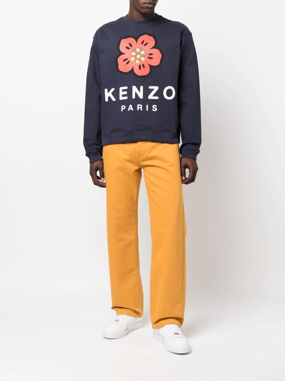 'Boke Flower' crew-neck sweatshirt - 4