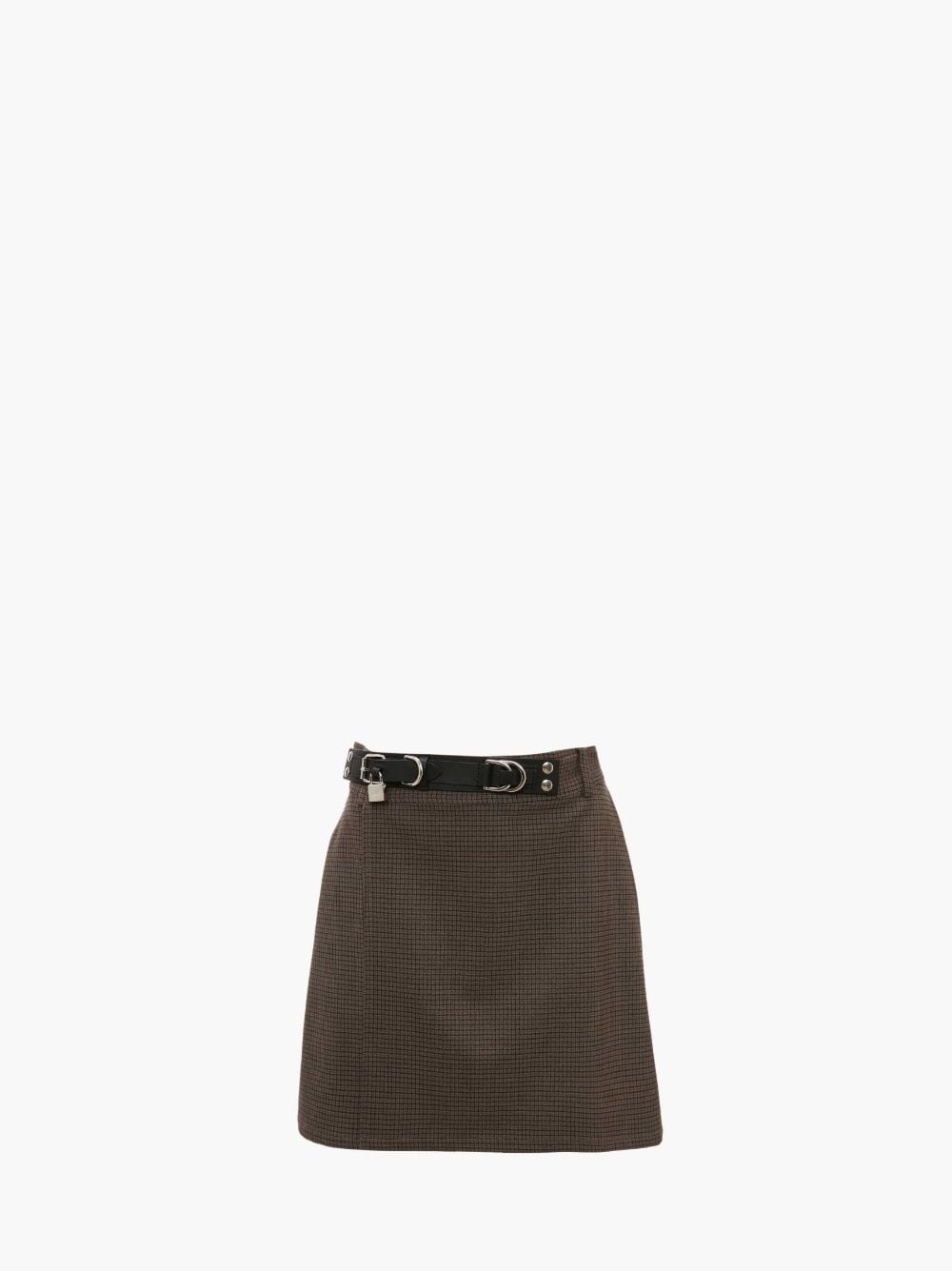 PADLOCK STRAP MINI SKIRT - 1
