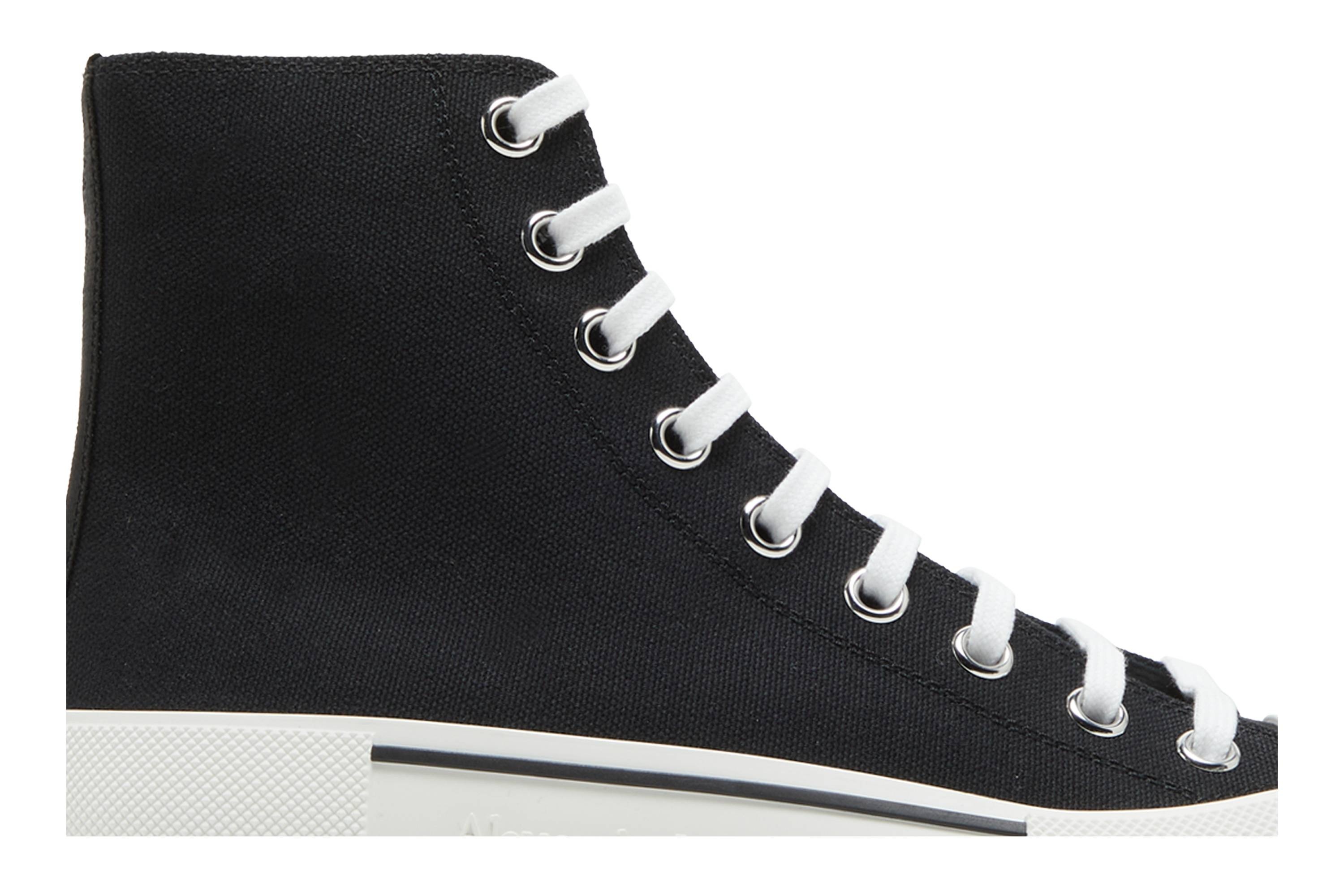 Alexander McQueen Tread Slick Boots 'Black White' - 2