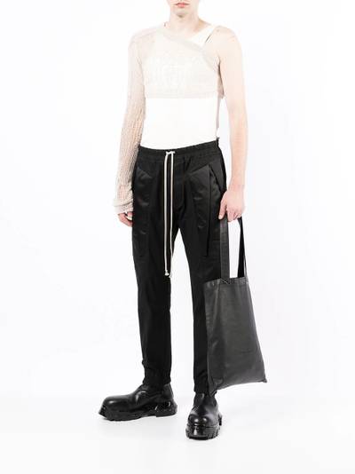 Rick Owens cropped one-shoulder jumper outlook