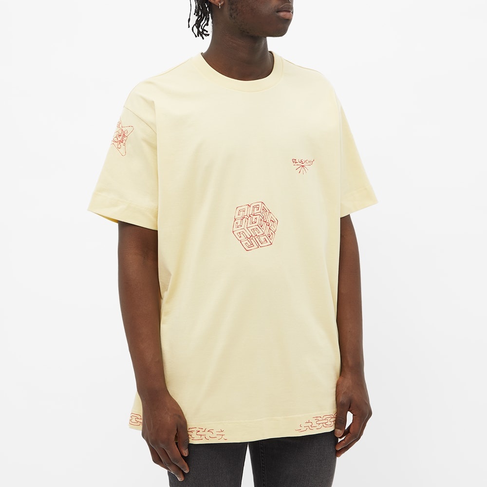 Givenchy Oversized Acid Embroidered Tee - 4