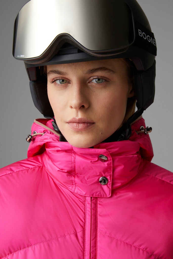 Callie Down ski jacket in Pink - 5