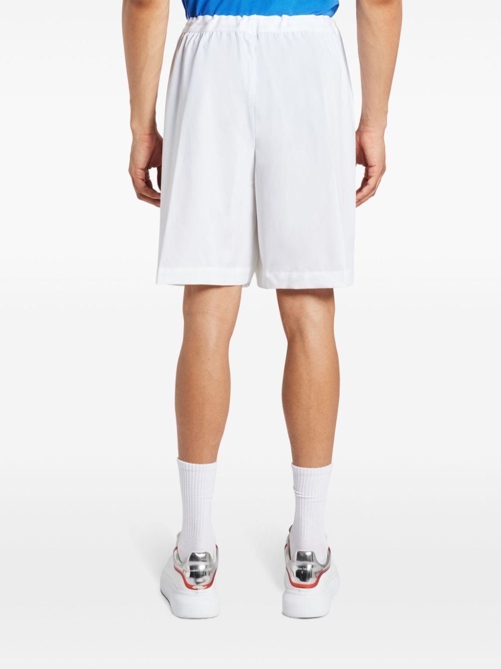 logo-appliquÃ© track shorts - 4