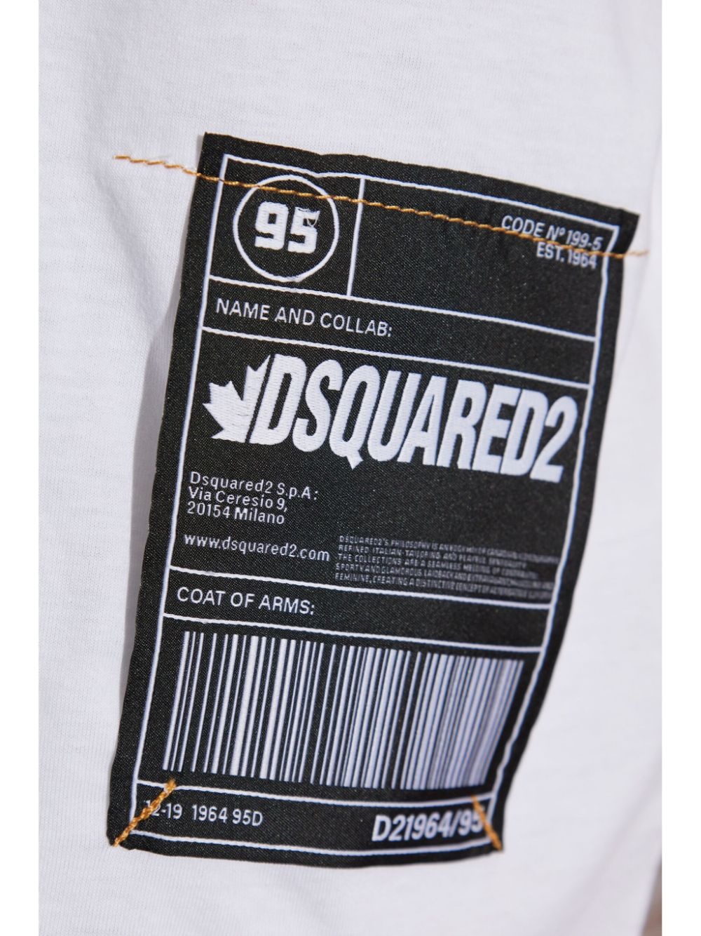 logo-appliqué T-shirt - 5