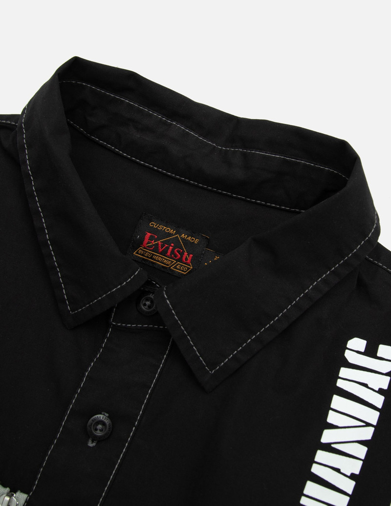 CONTRAST STITCHING AND MULTI-PRINT RELAX FIT SHIRT 10