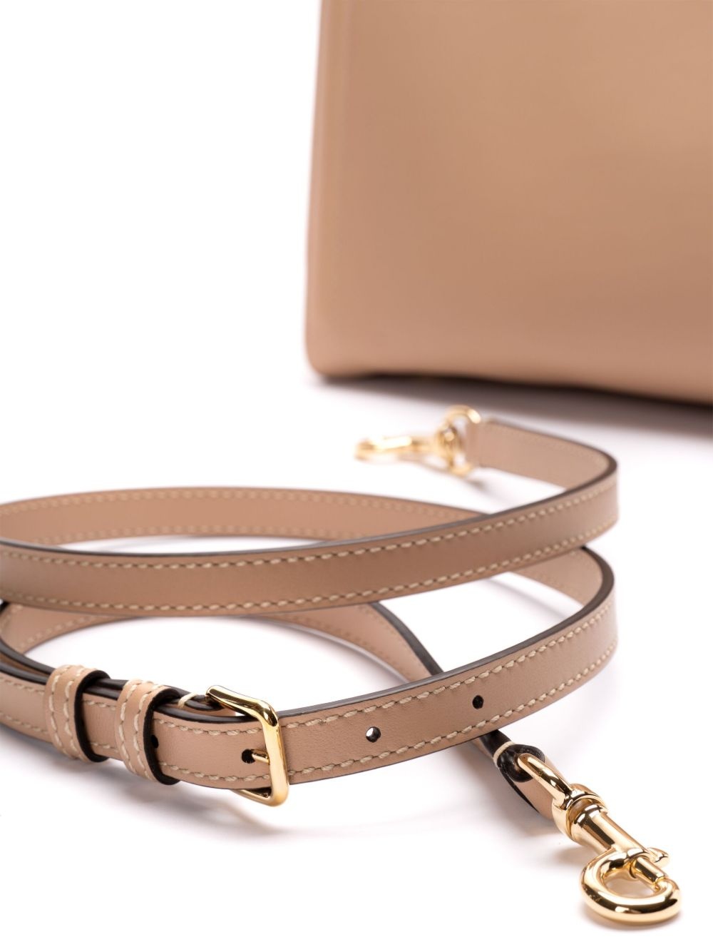 leather tote bag - 4
