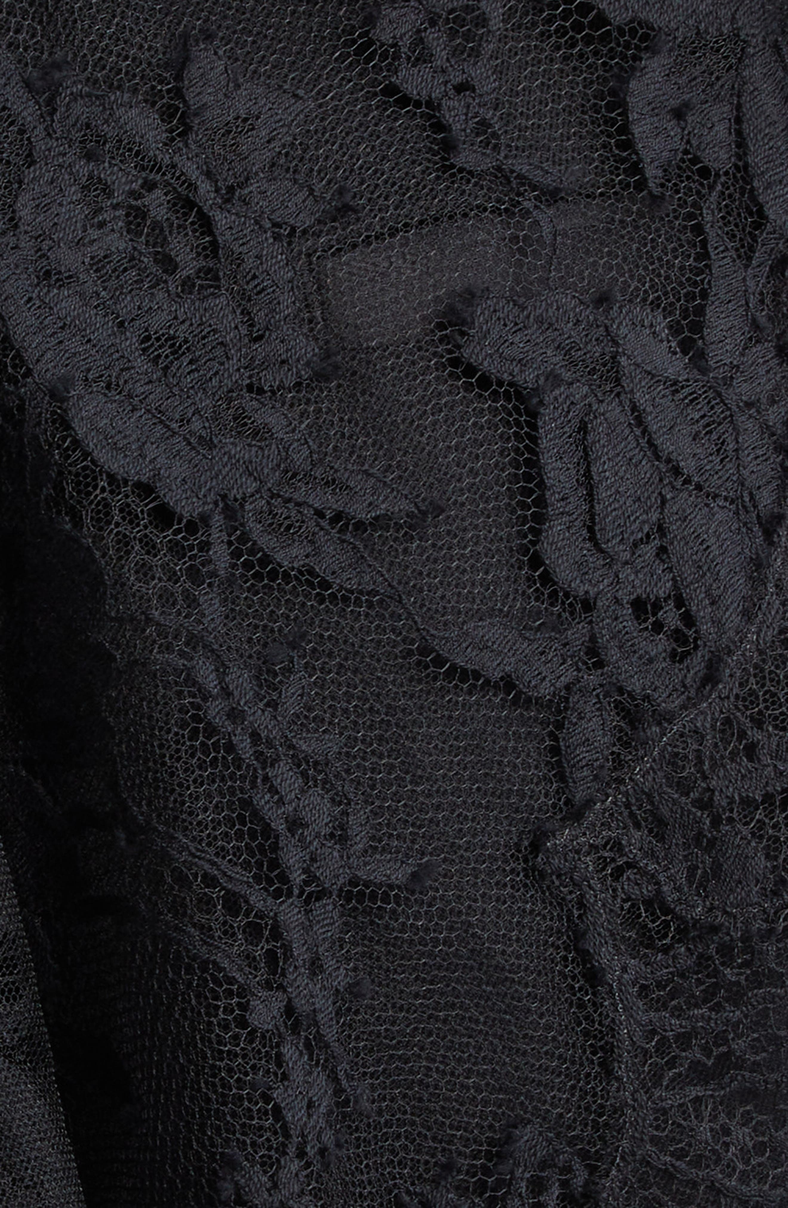 Floral Lace Halter Top - 7