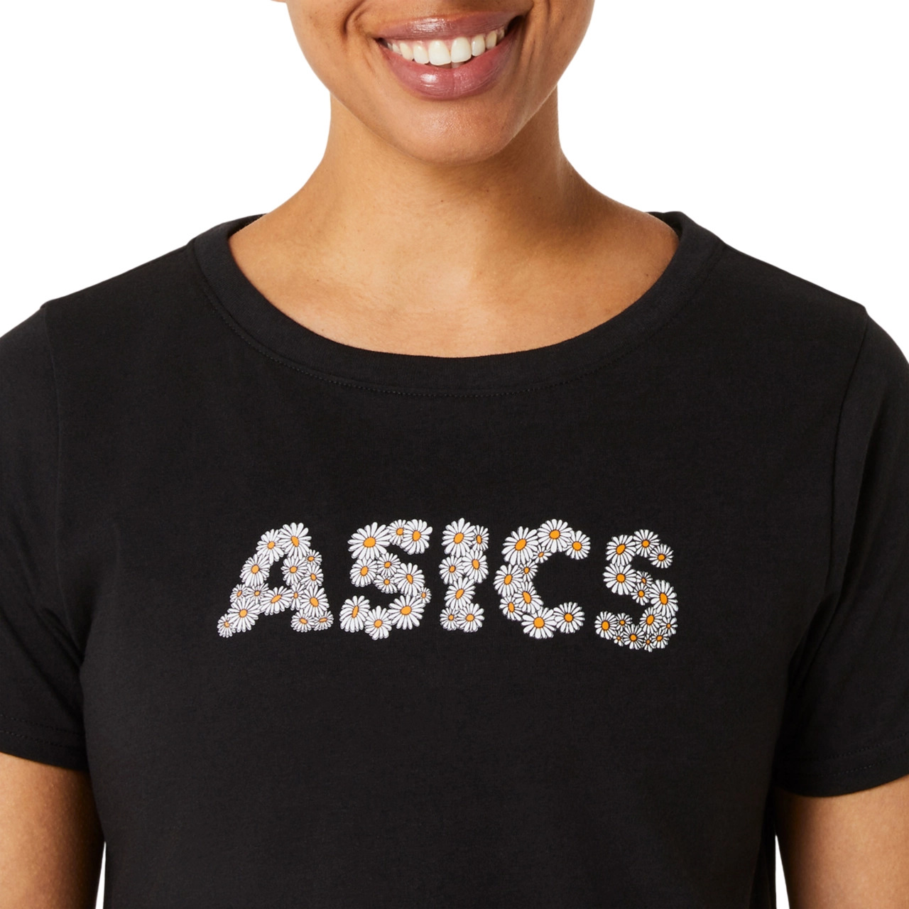 WOMEN'S ASICS DAISY CROP SHORT SLEEVE TOP - 4