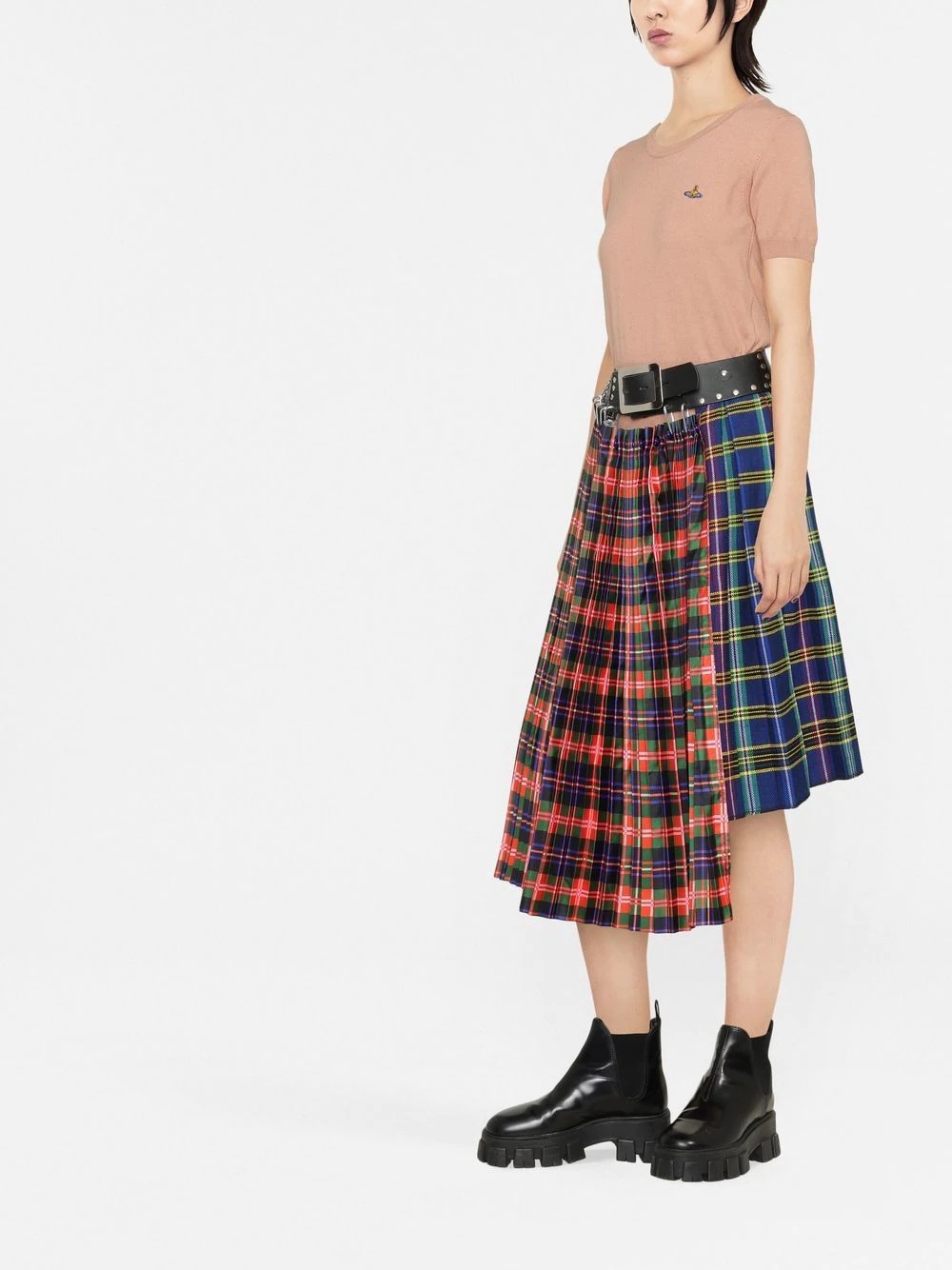 Orb-embroidered knitted top - 3