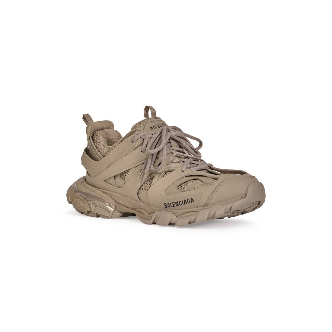 Women's Track Sneaker Recycled Sole in Beige - 2