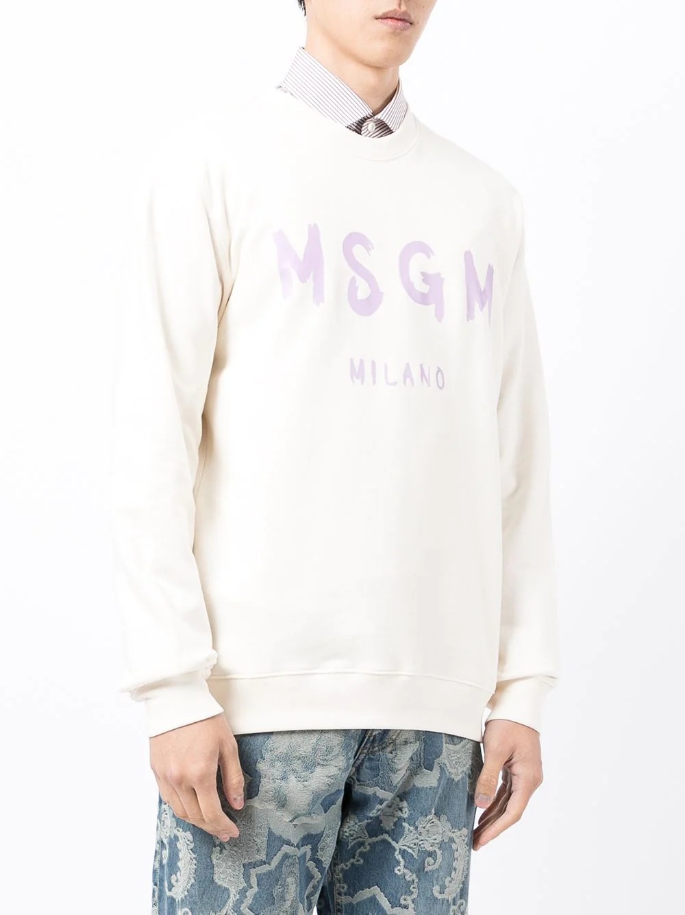 logo lettering sweatshirt - 2