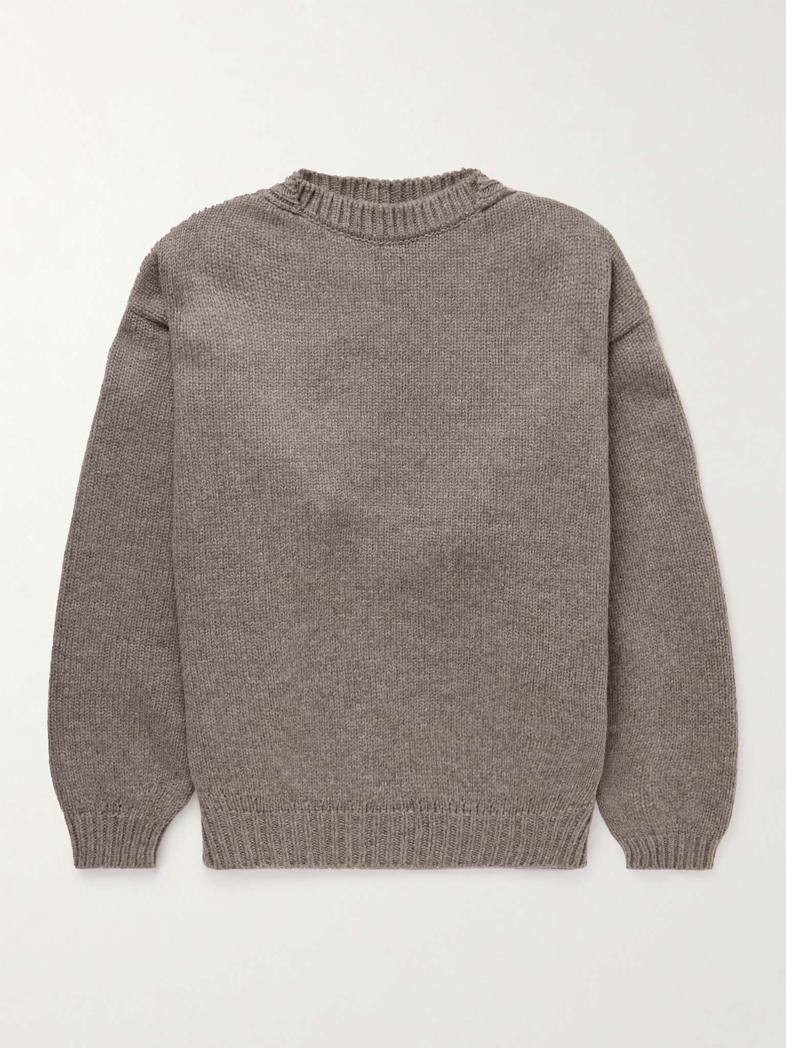 Oversized Wool Sweater - 1