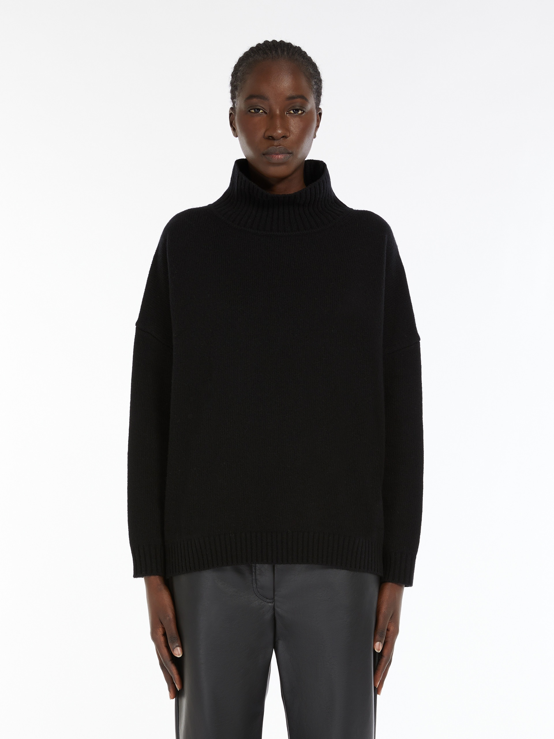 BORGIA Wool high-neck sweater - 3