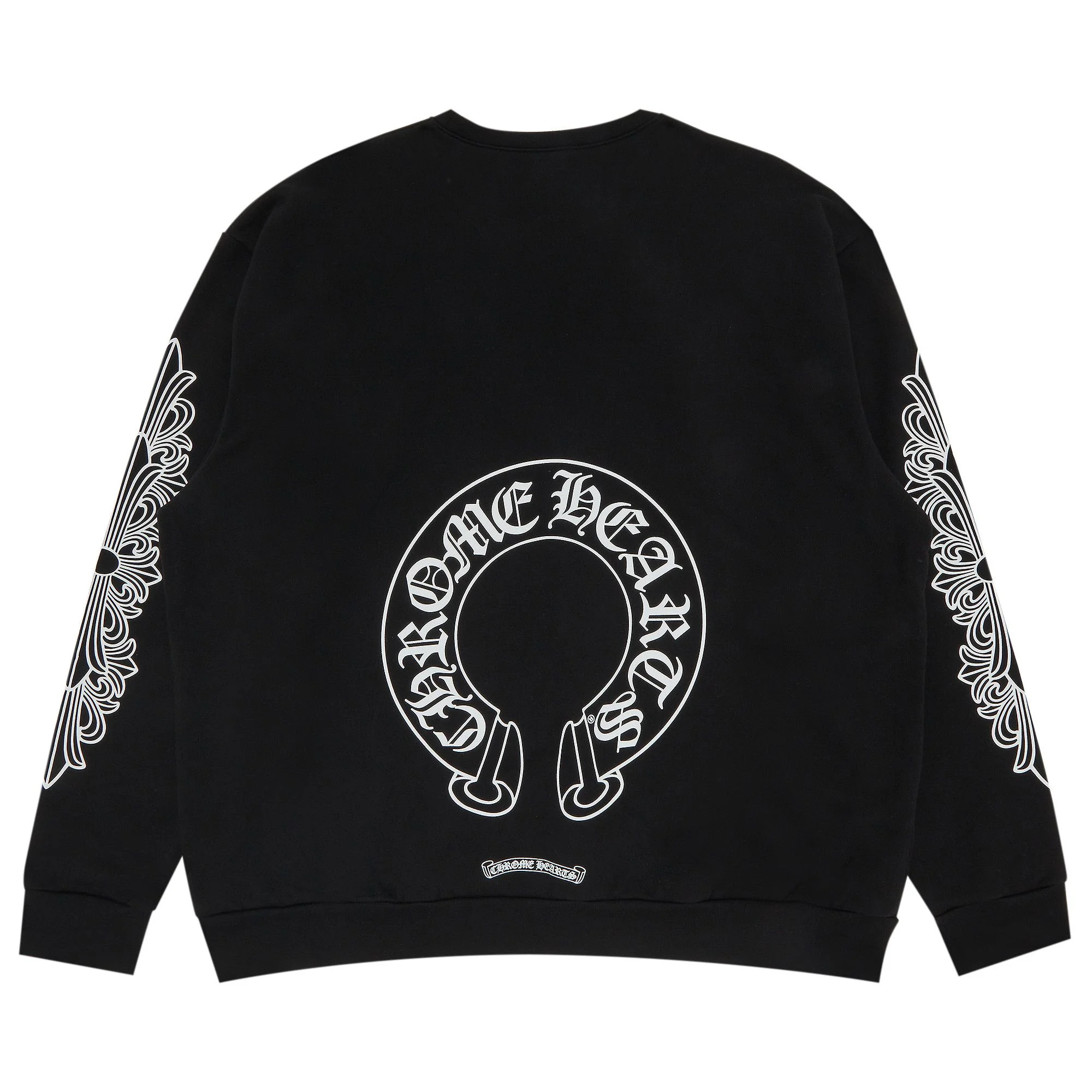 トップス Chrome hearts horseshoe crewneck Chrome Hearts Chrome Hearts Horseshoe Logo Crewneck Sweatshirt