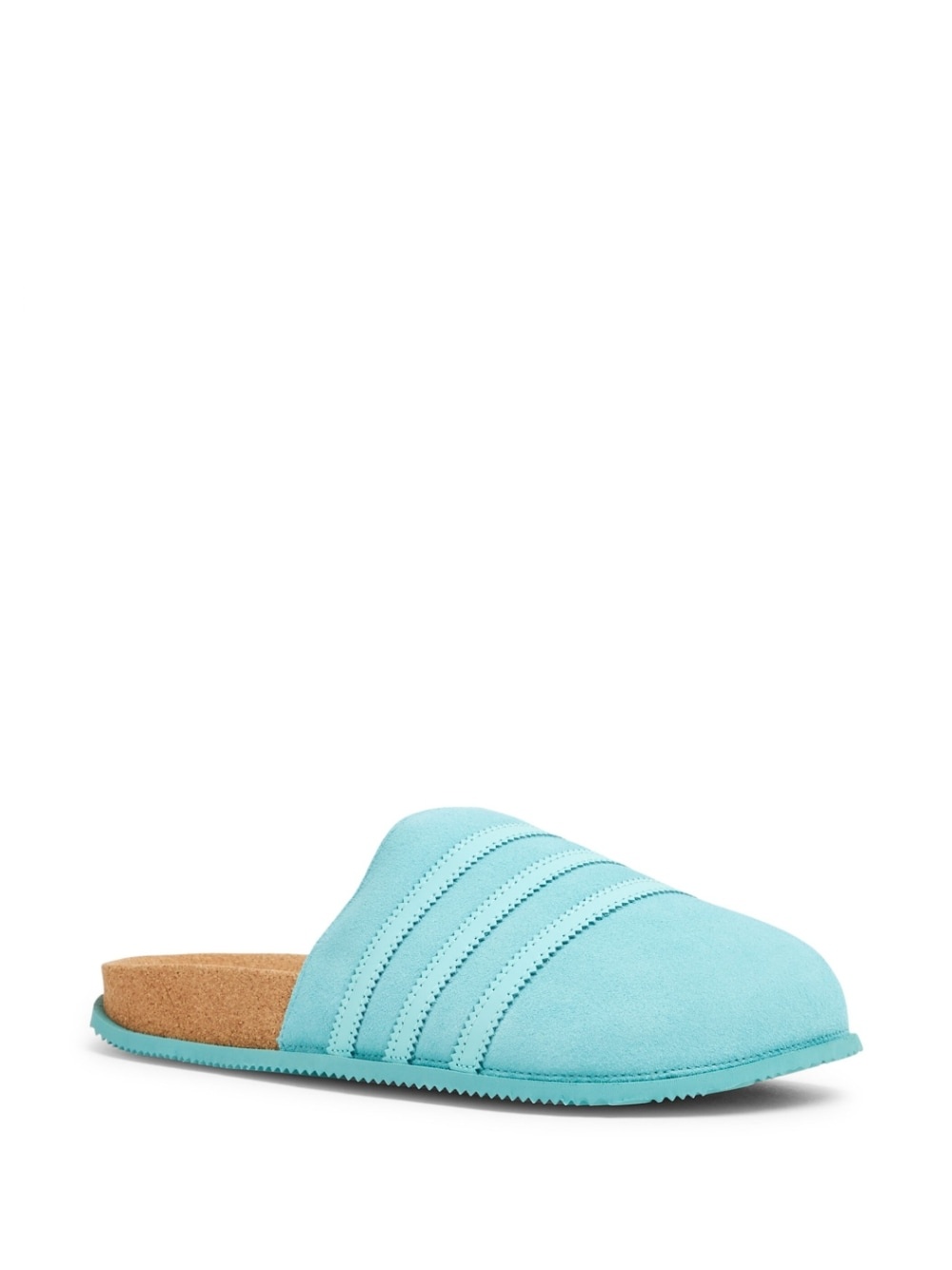 round-toe slip-on slides - 2