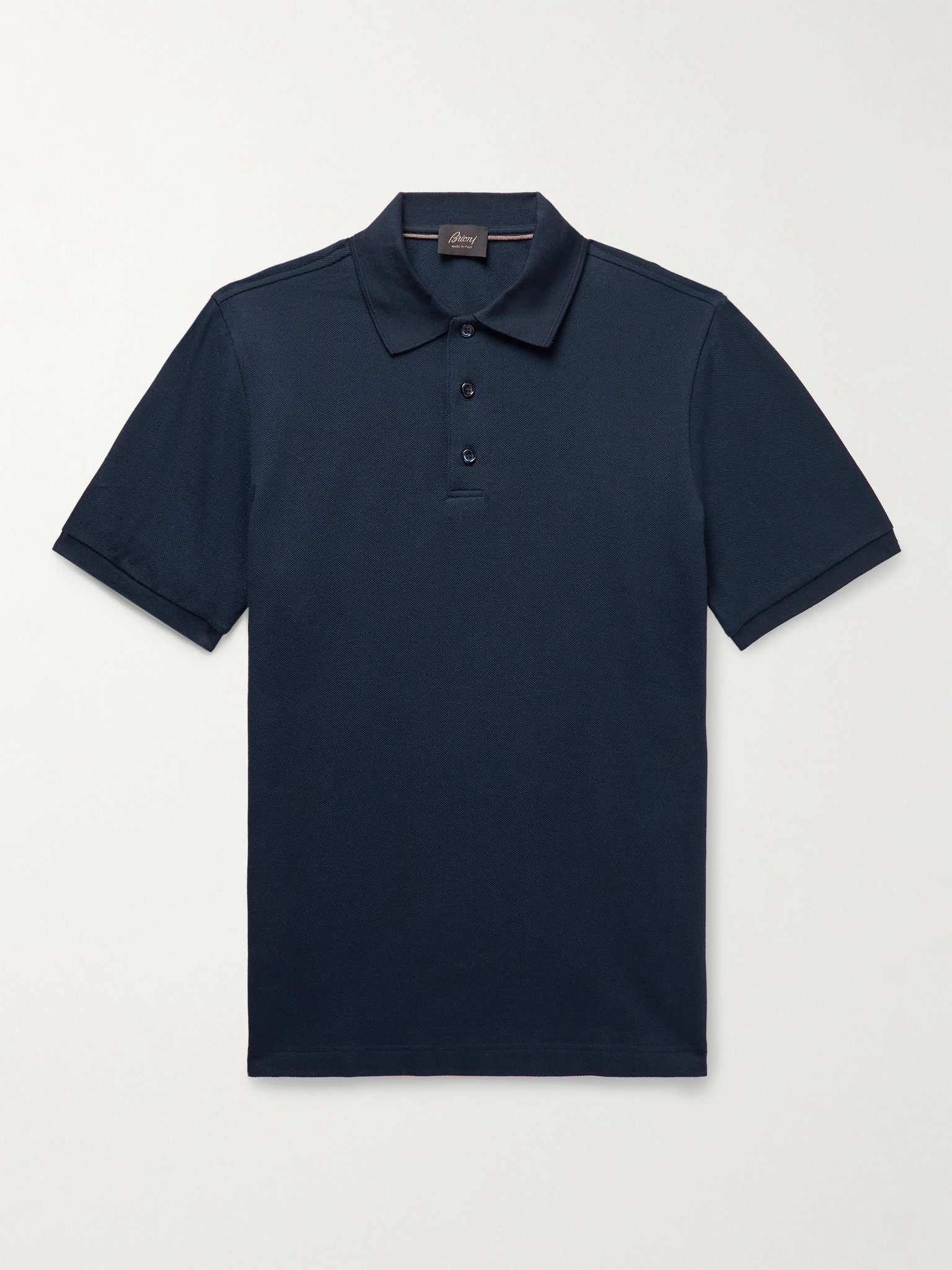 Cotton-Piqué Polo Shirt - 1