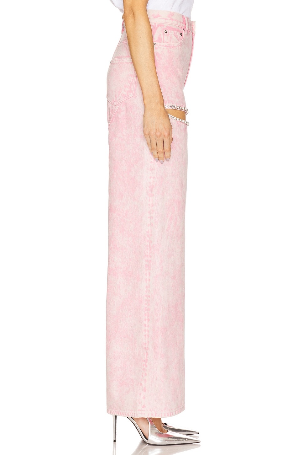 Crystal Slit Wide Leg - 3