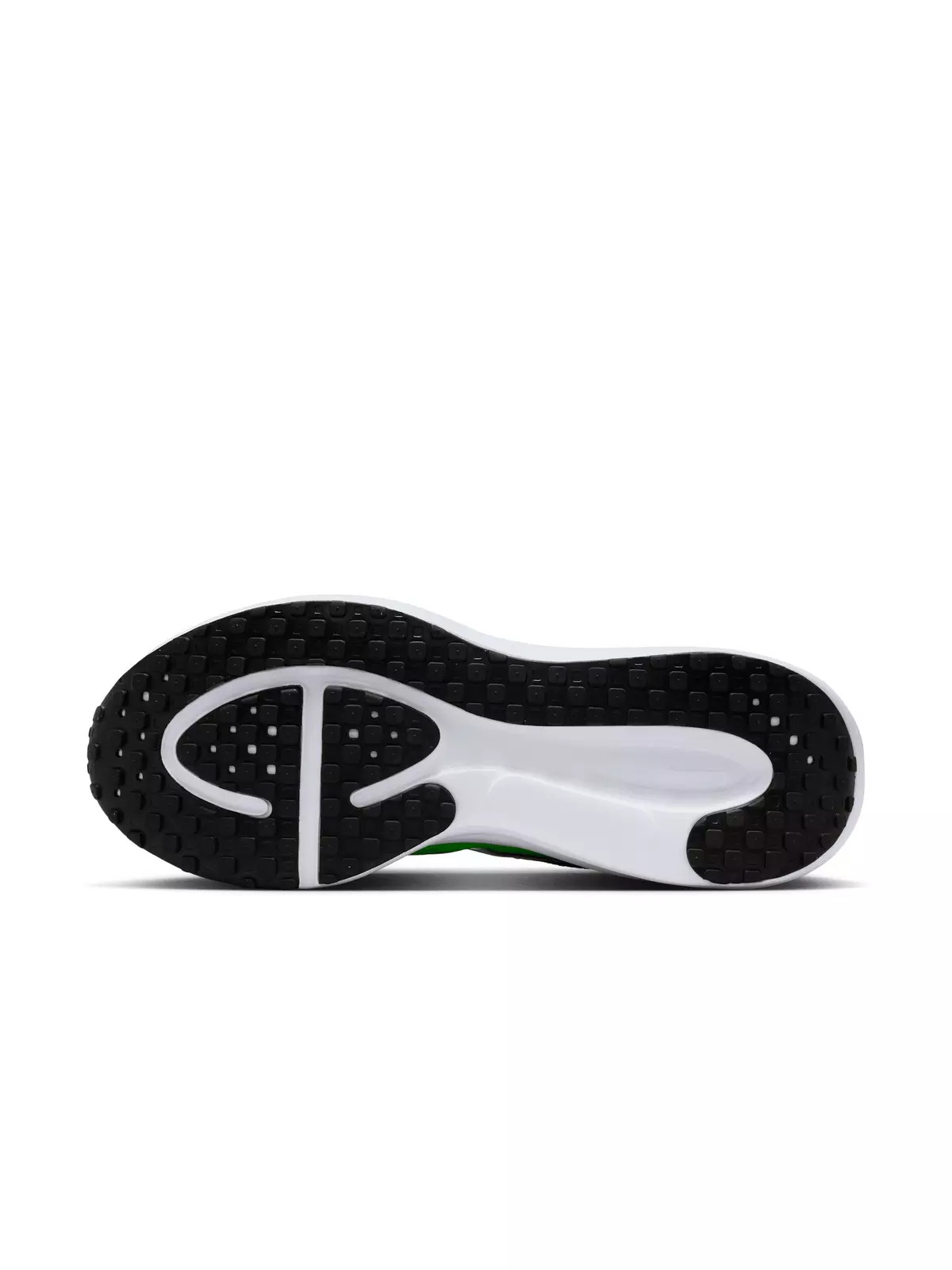 Revolution 8 "Green Shock/Green Strike/White/Black" Men's Running Shoe - 6