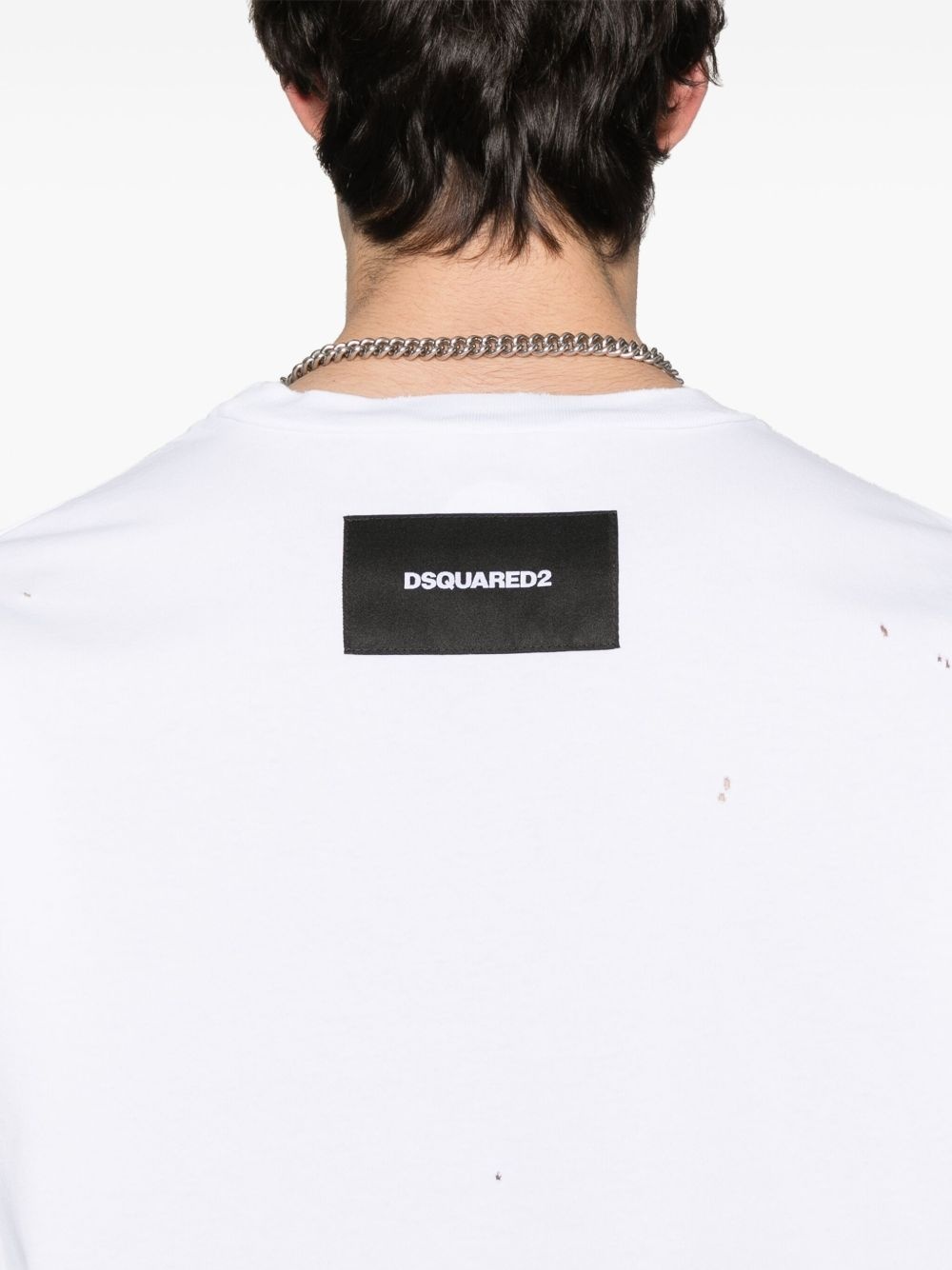 logo-patch T-shirt - 4