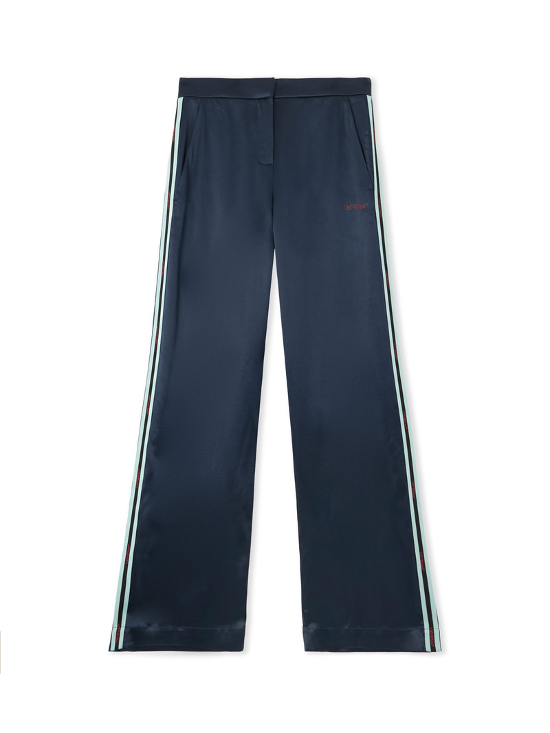 Satin Wide Pants 1