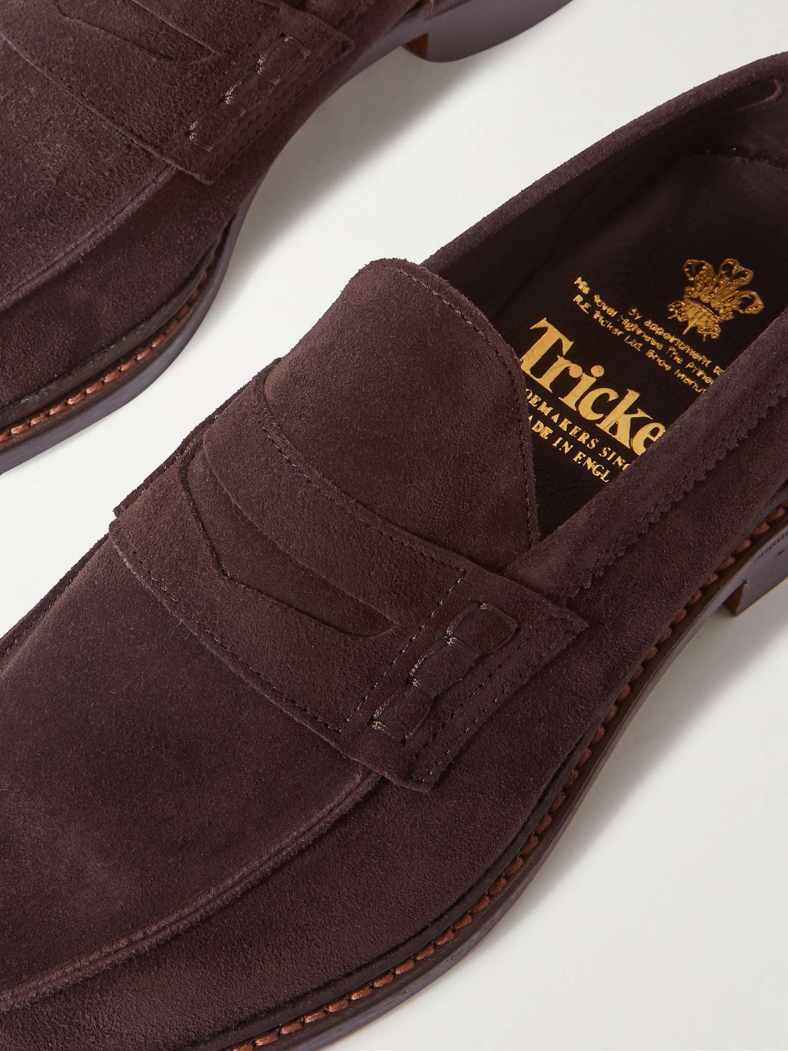 Adam Suede Penny Loafers - 6