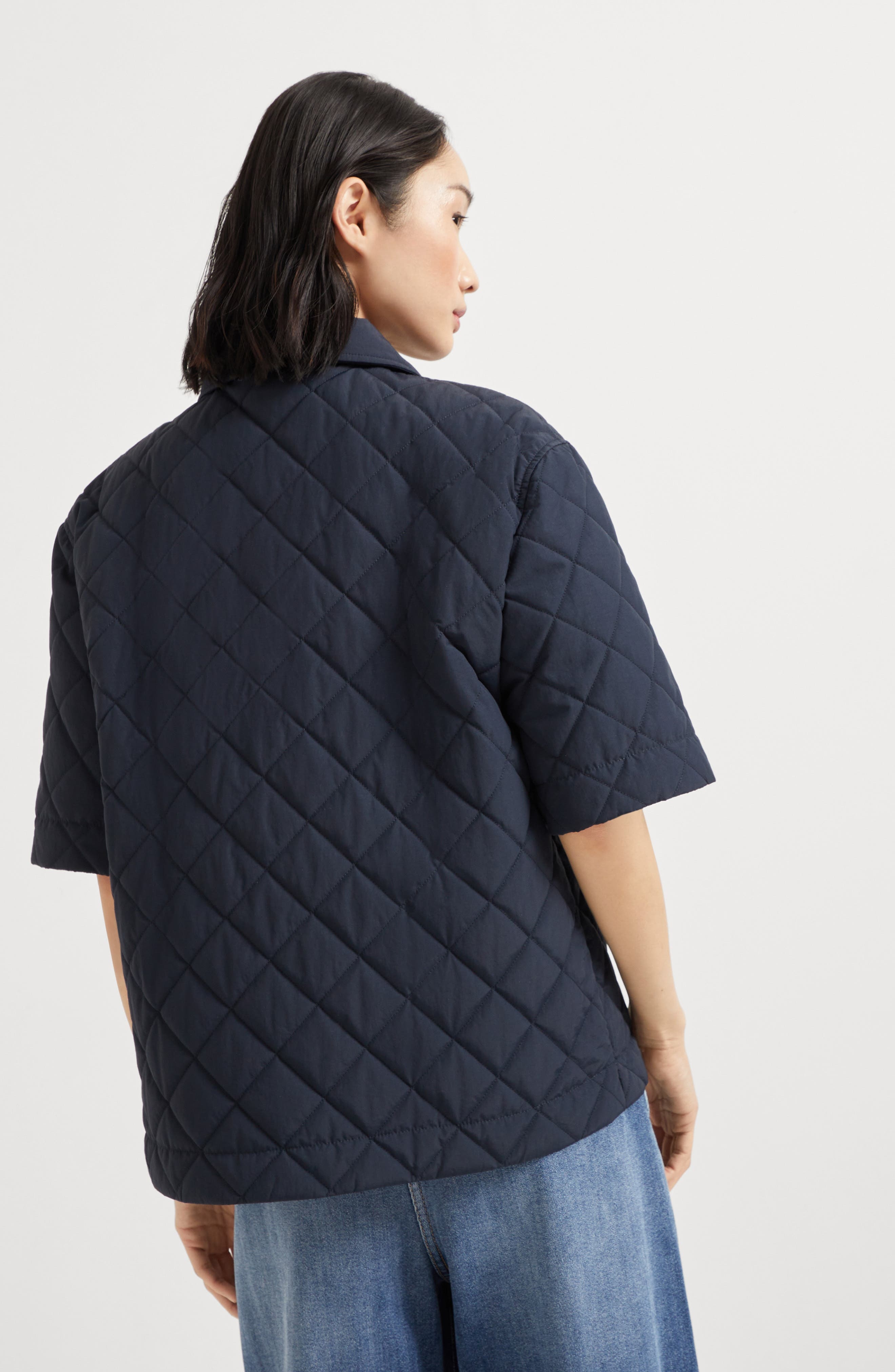 Brunello Cucinelli Outerwear with monili in Blue at Nordstrom - 3