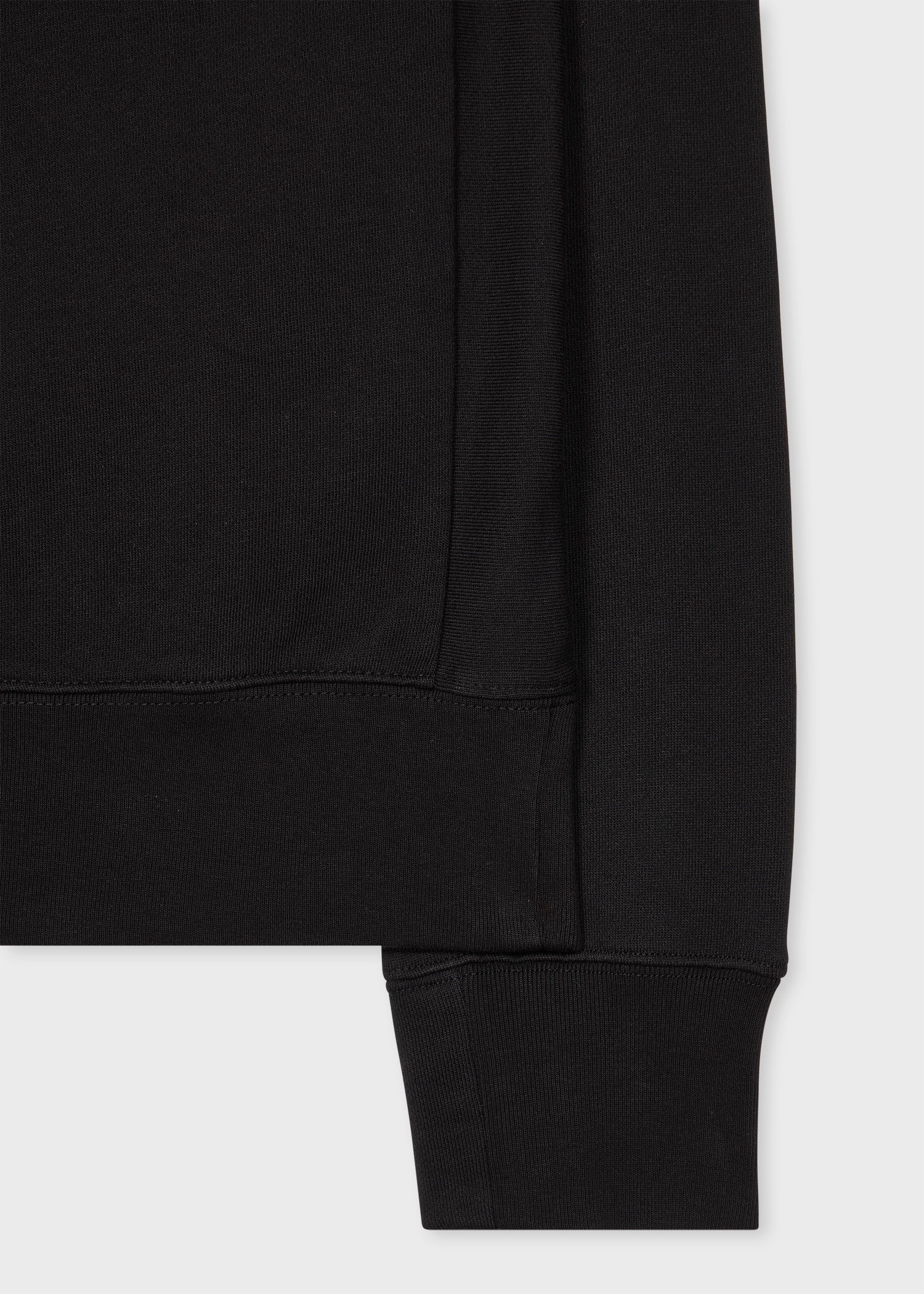 Black Organic Cotton 'Cycling Caps' Print Sweatshirt - 2